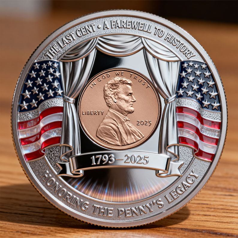 “The Last Cent” Commemorative Coin