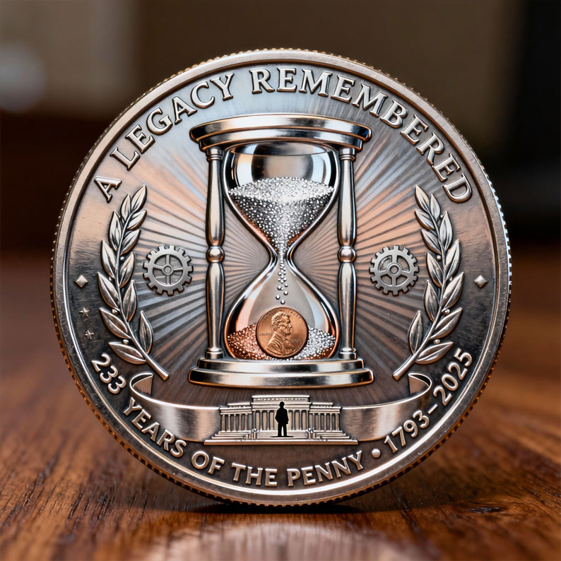 “The Last Cent” Commemorative Coin