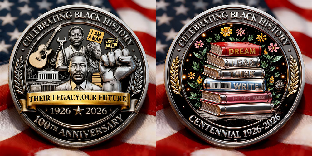 Black History Centennial Coin