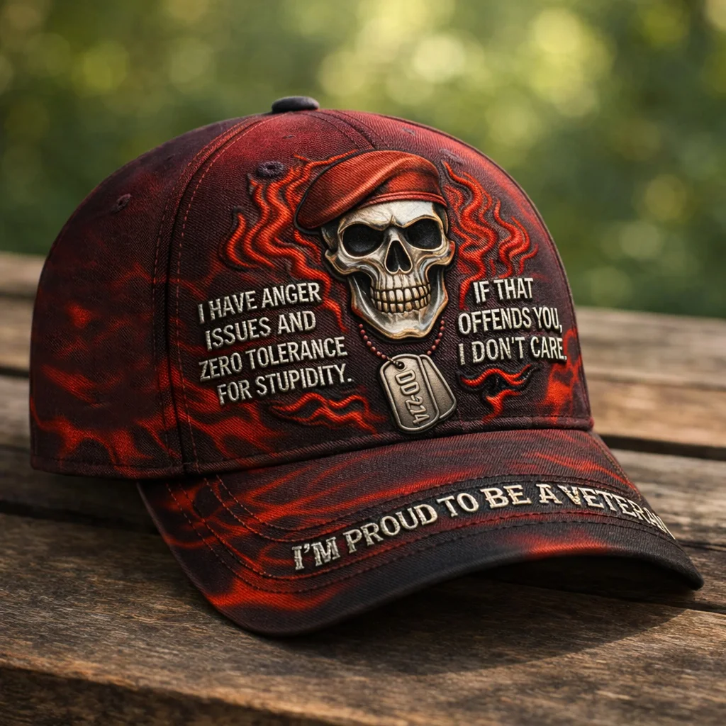🔥New Year Sale 50% OFF DD-214 Veteran Art Print Casual Hat