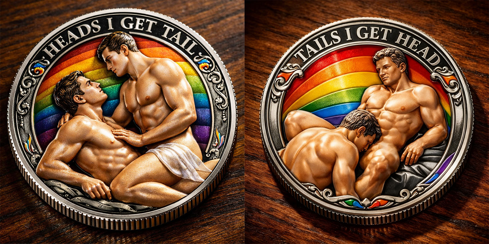 Funny Pride Decision Coin