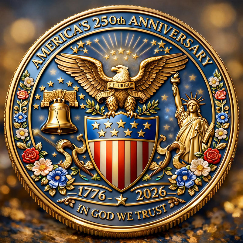 America’s 250th Anniversary Commemorative Coin