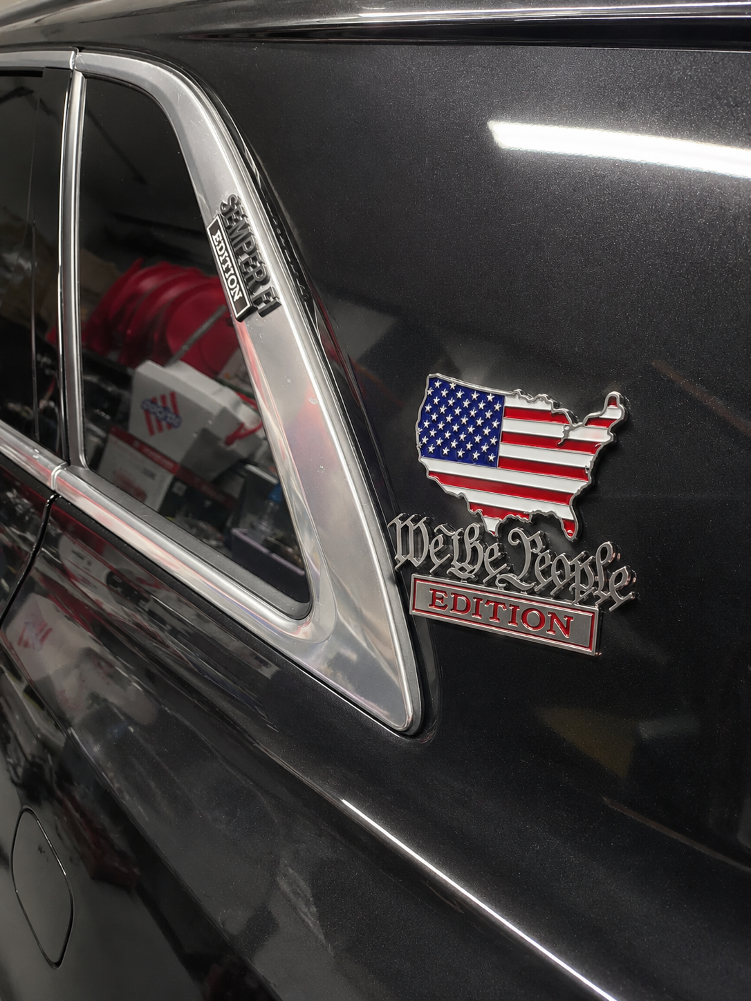 USA Faith, Family & Freedom Metal Emblem