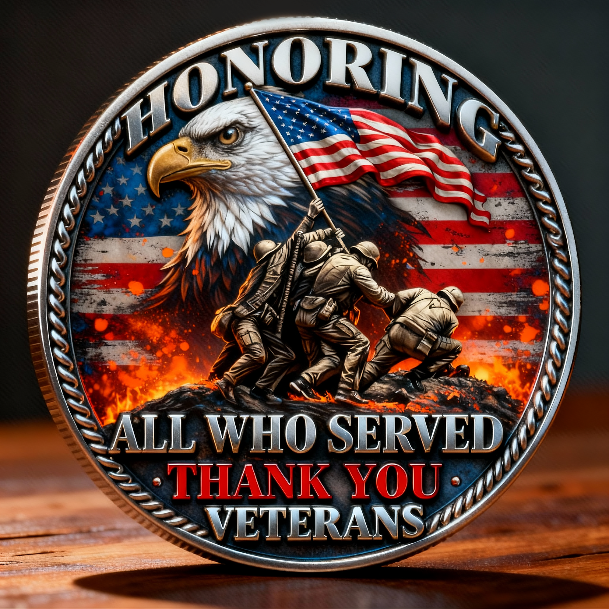 Veterans' Tribute Commemorative Coin