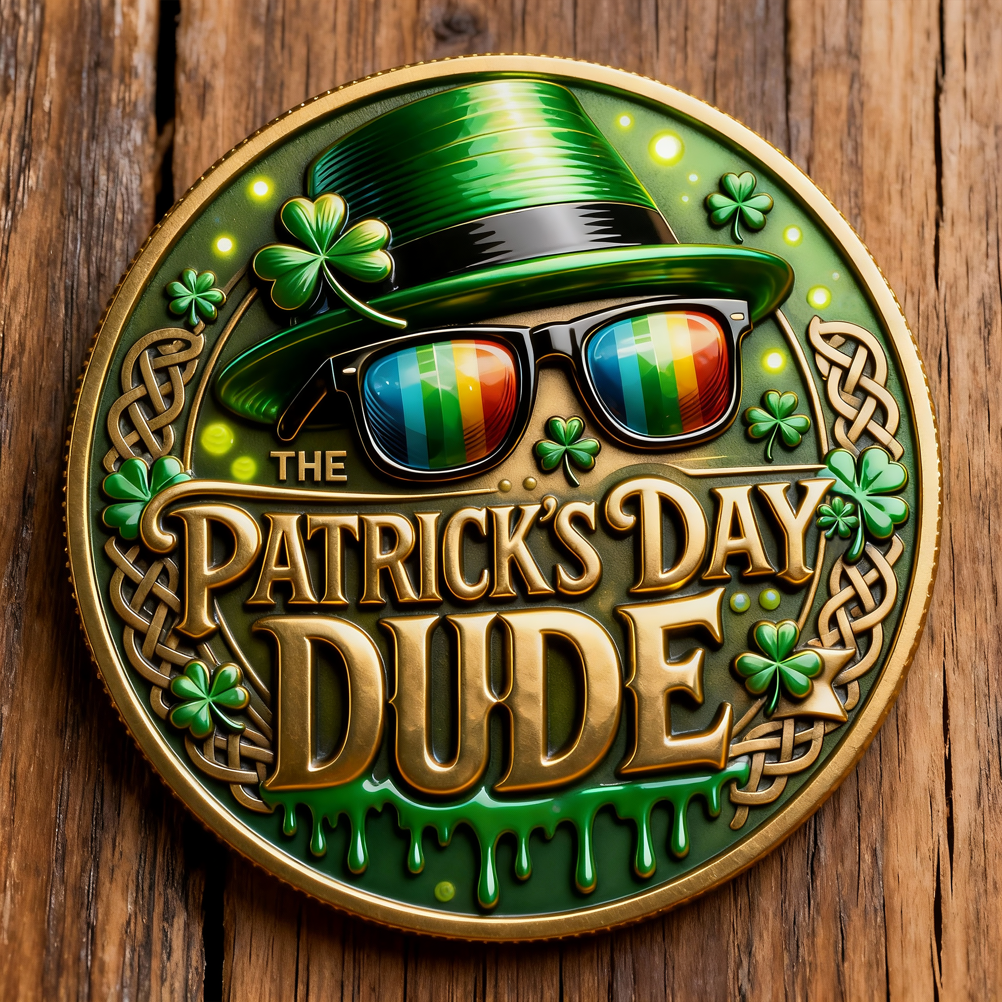 🏆Flash Sale 60% OFF-“THE ST. PATRICK’S DAY DUDE” St. Patrick’s Day Commemorative Coin