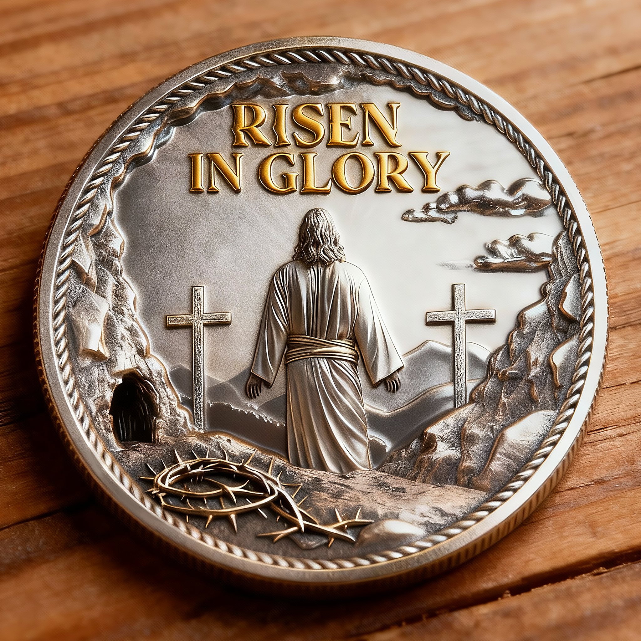 He Is Risen – Risen in Glory Commemorative Coin