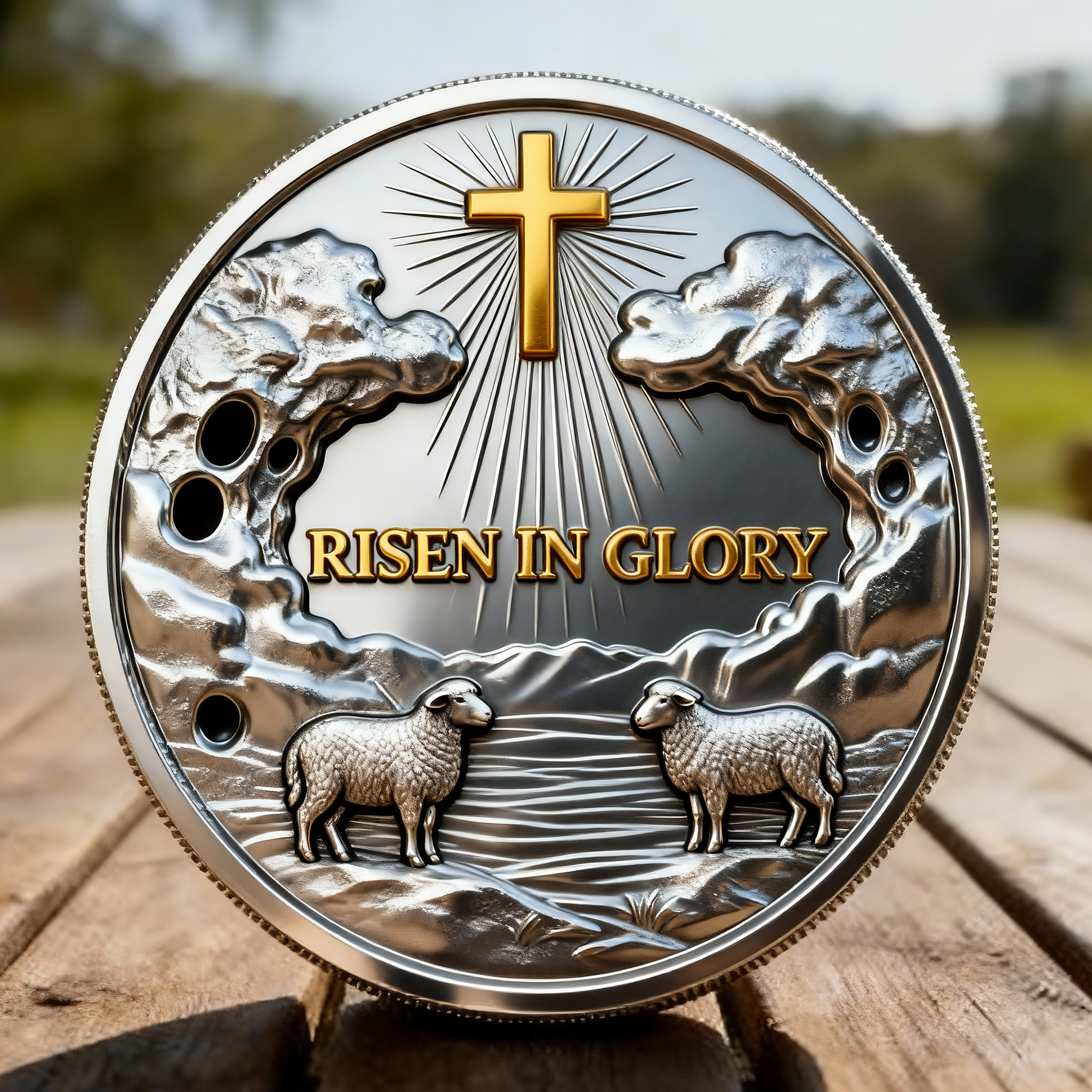 He Is Risen – Risen in Glory Commemorative Coin
