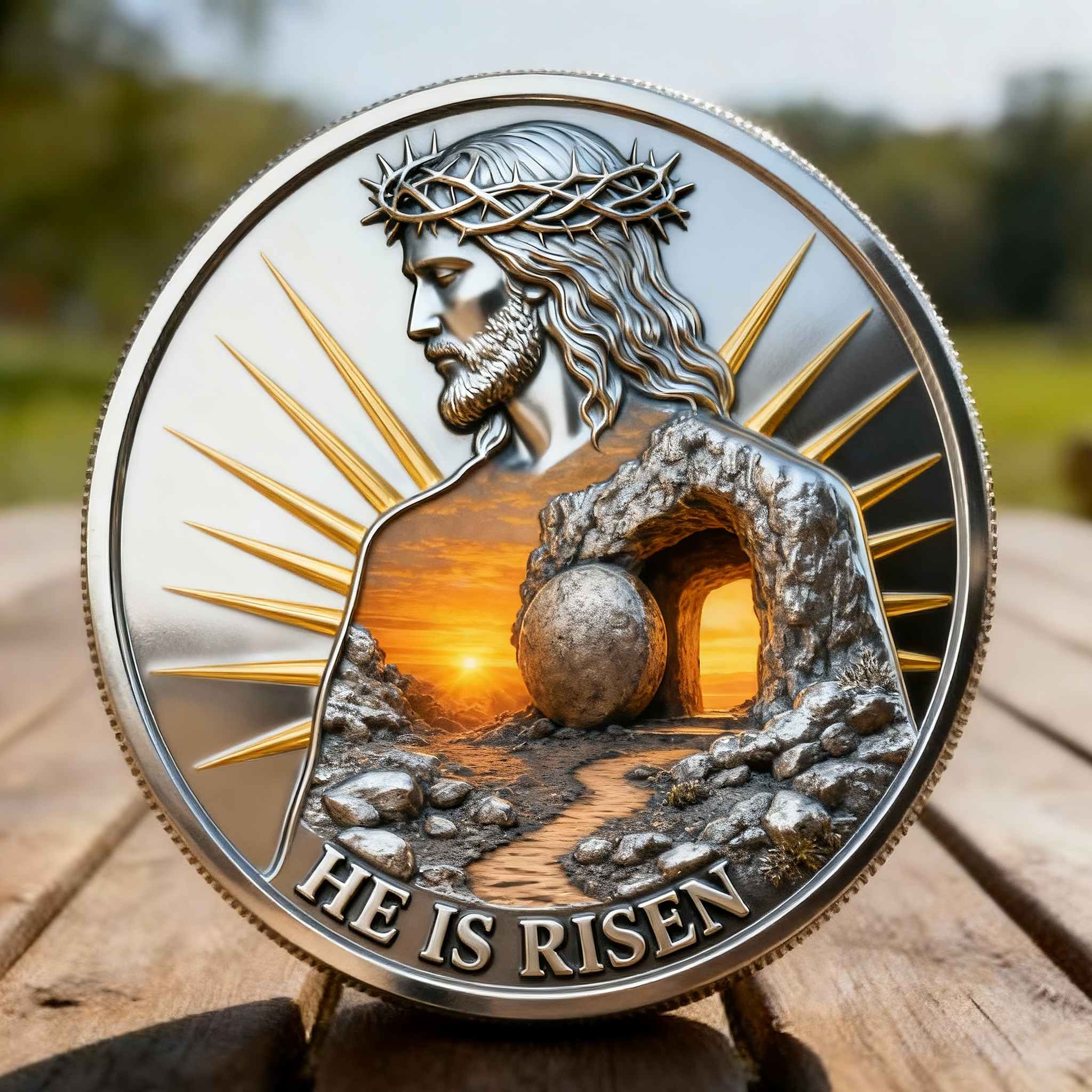 He Is Risen – Risen in Glory Commemorative Coin