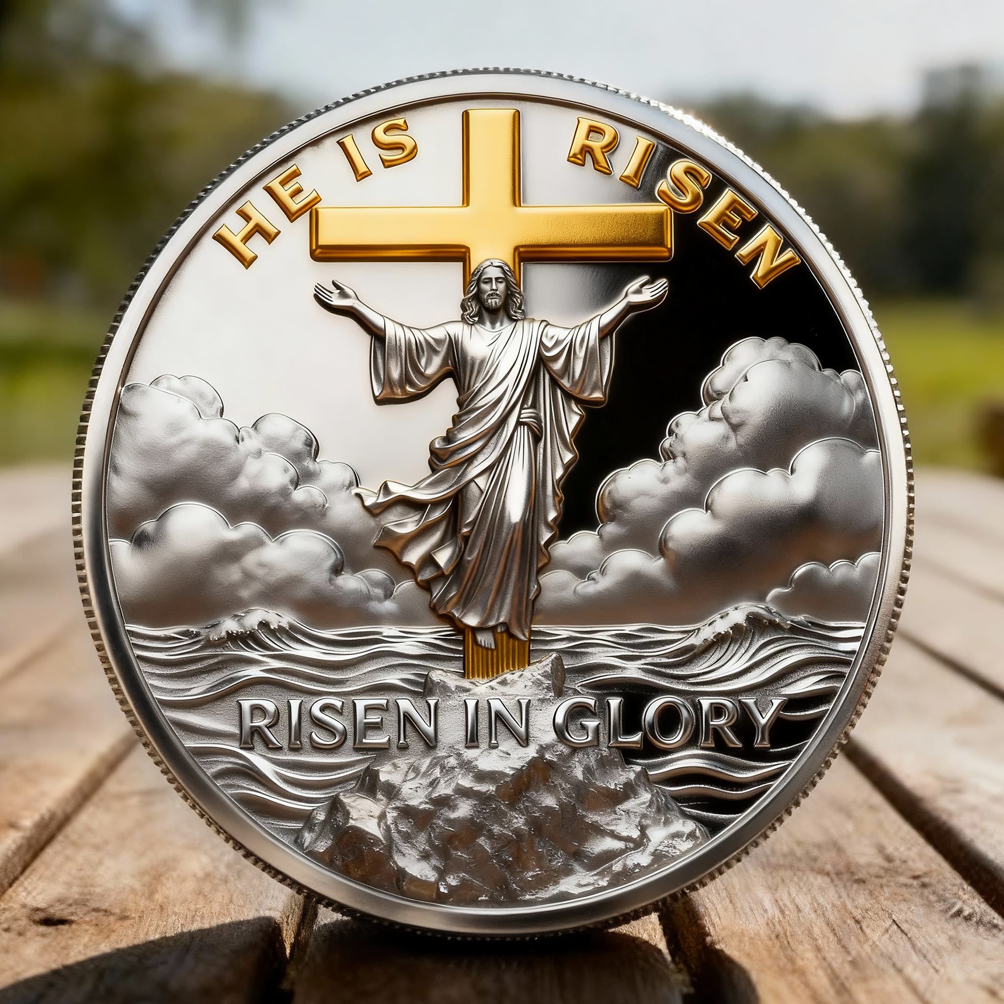 He Is Risen – Risen in Glory Commemorative Coin
