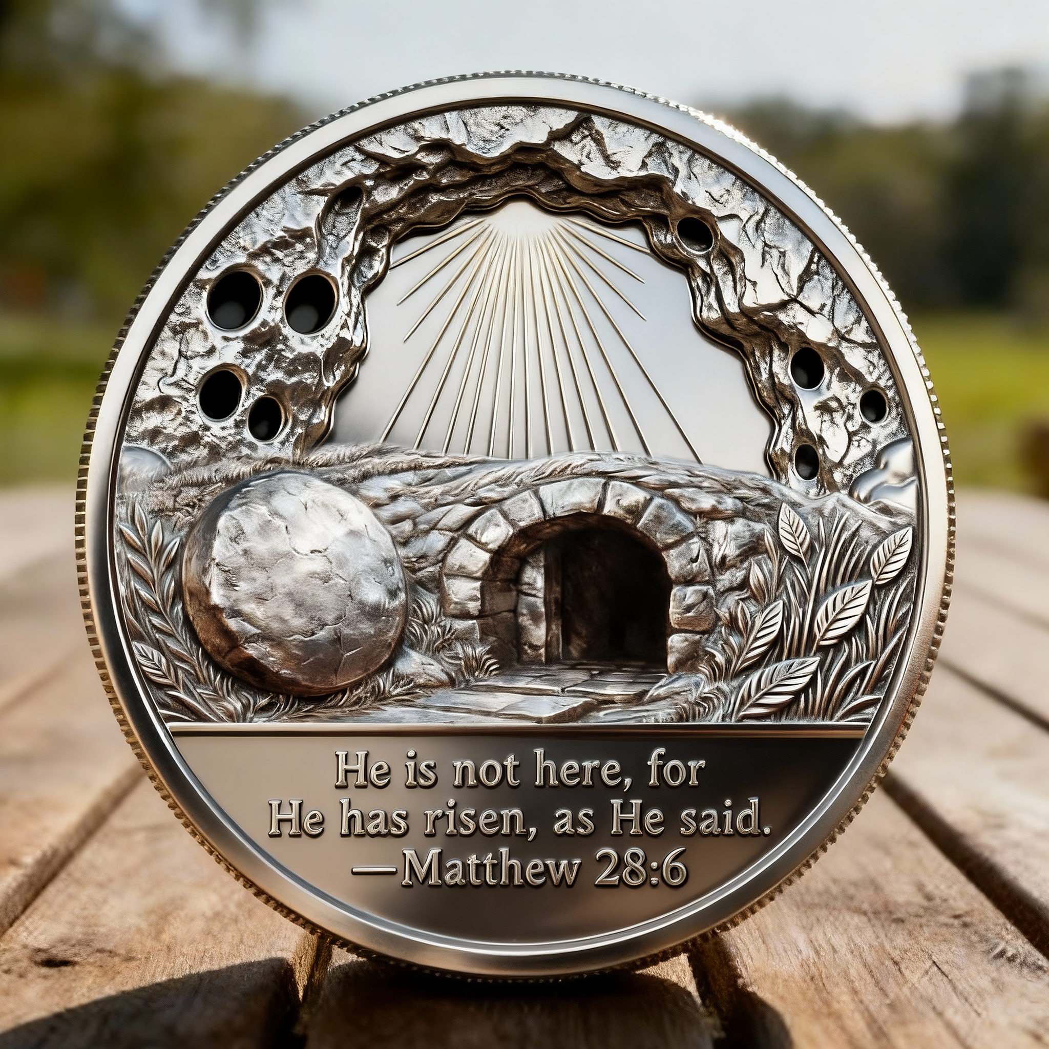 He Is Risen – Risen in Glory Commemorative Coin
