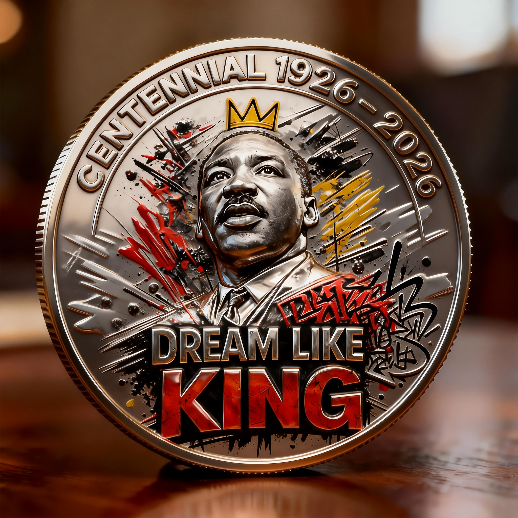 “Dream Like a King” Black History Centennial Commemorative Coin