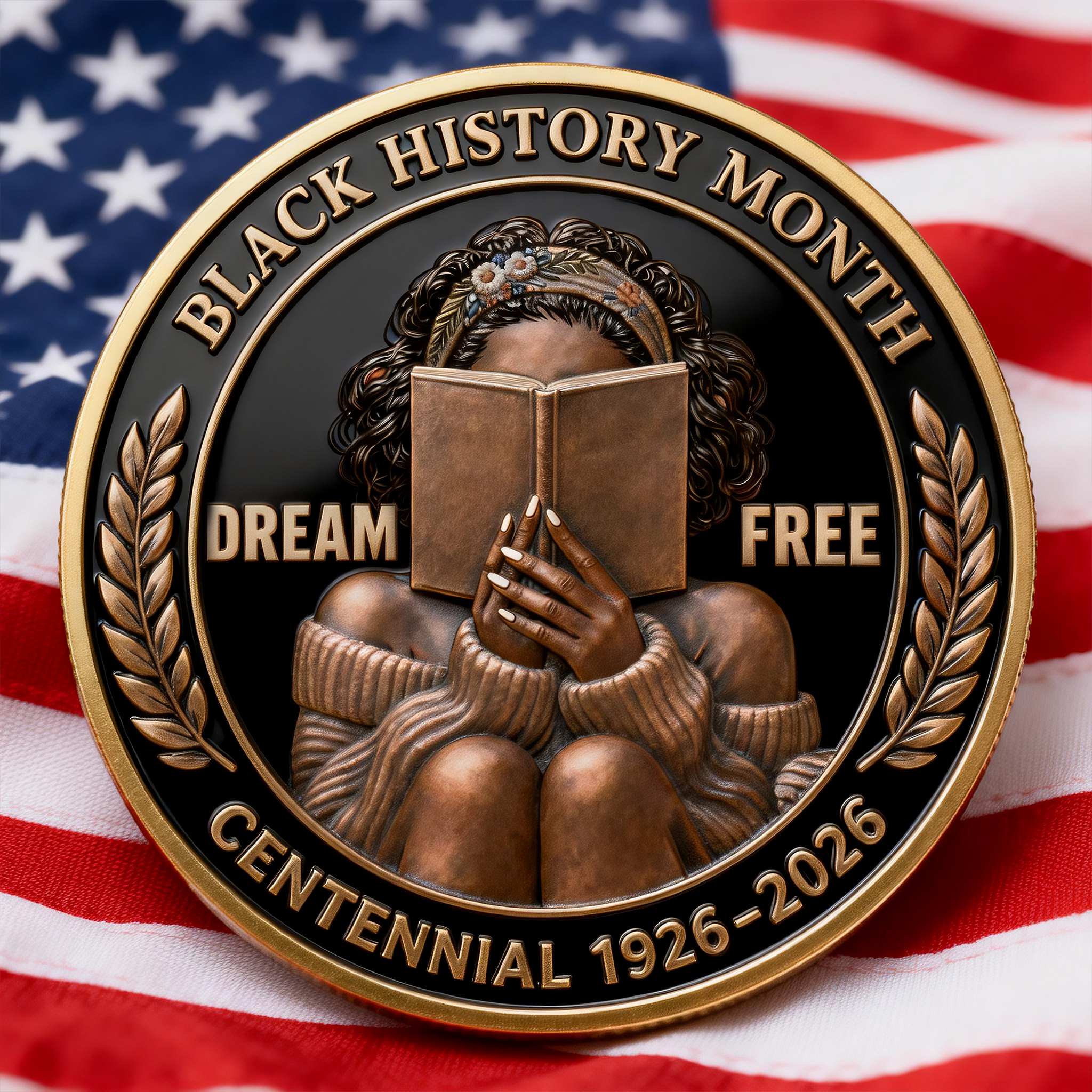 Black History Month Centennial Commemorative Coin