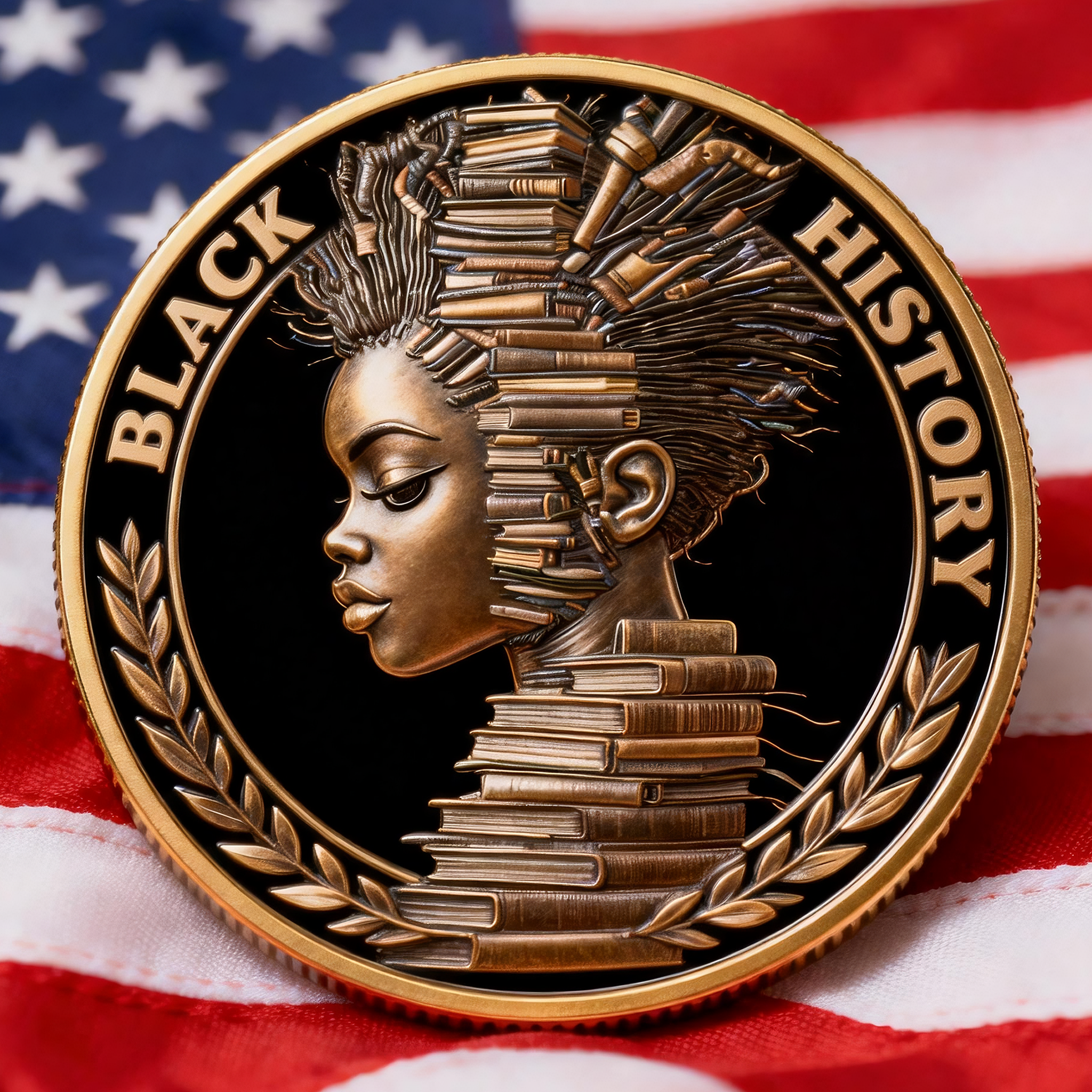 Black History Month Centennial Commemorative Coin