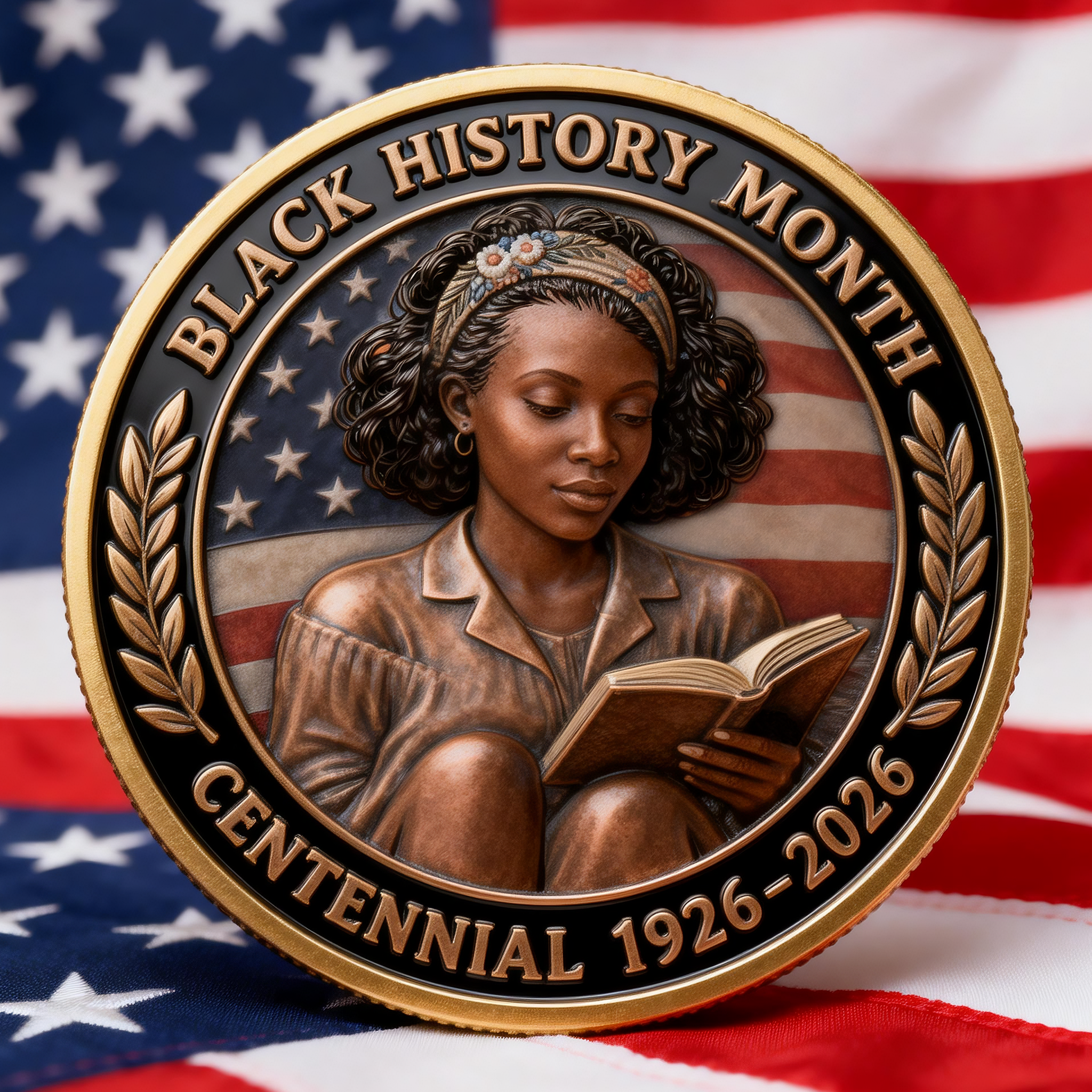 Black History Month Centennial Commemorative Coin