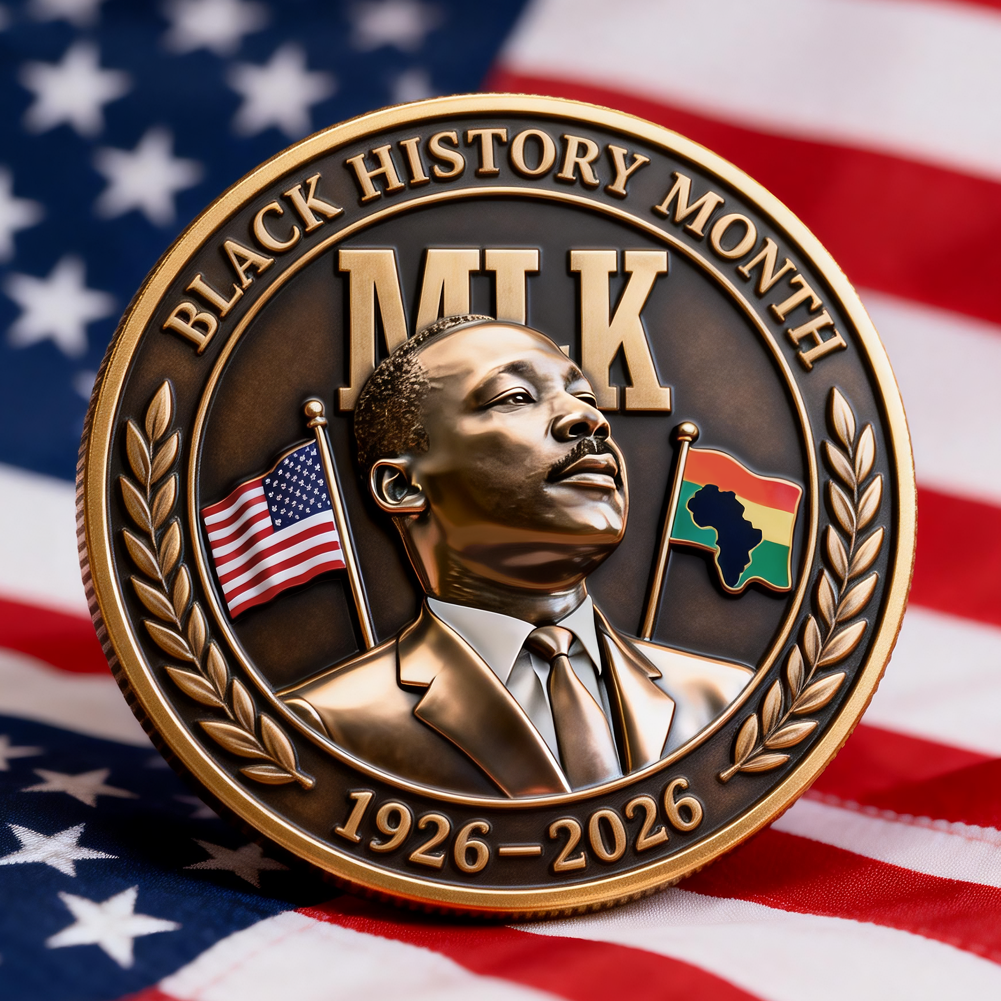 Black History Month Centennial Commemorative Coin