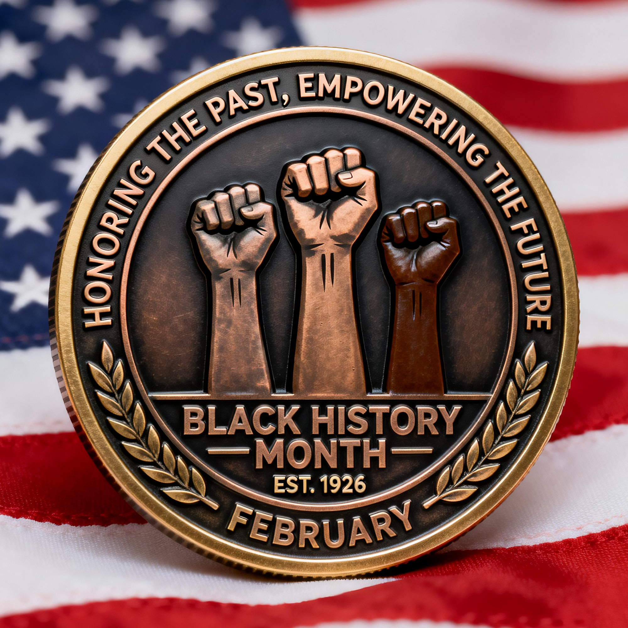 Black History Month Centennial Commemorative Coin