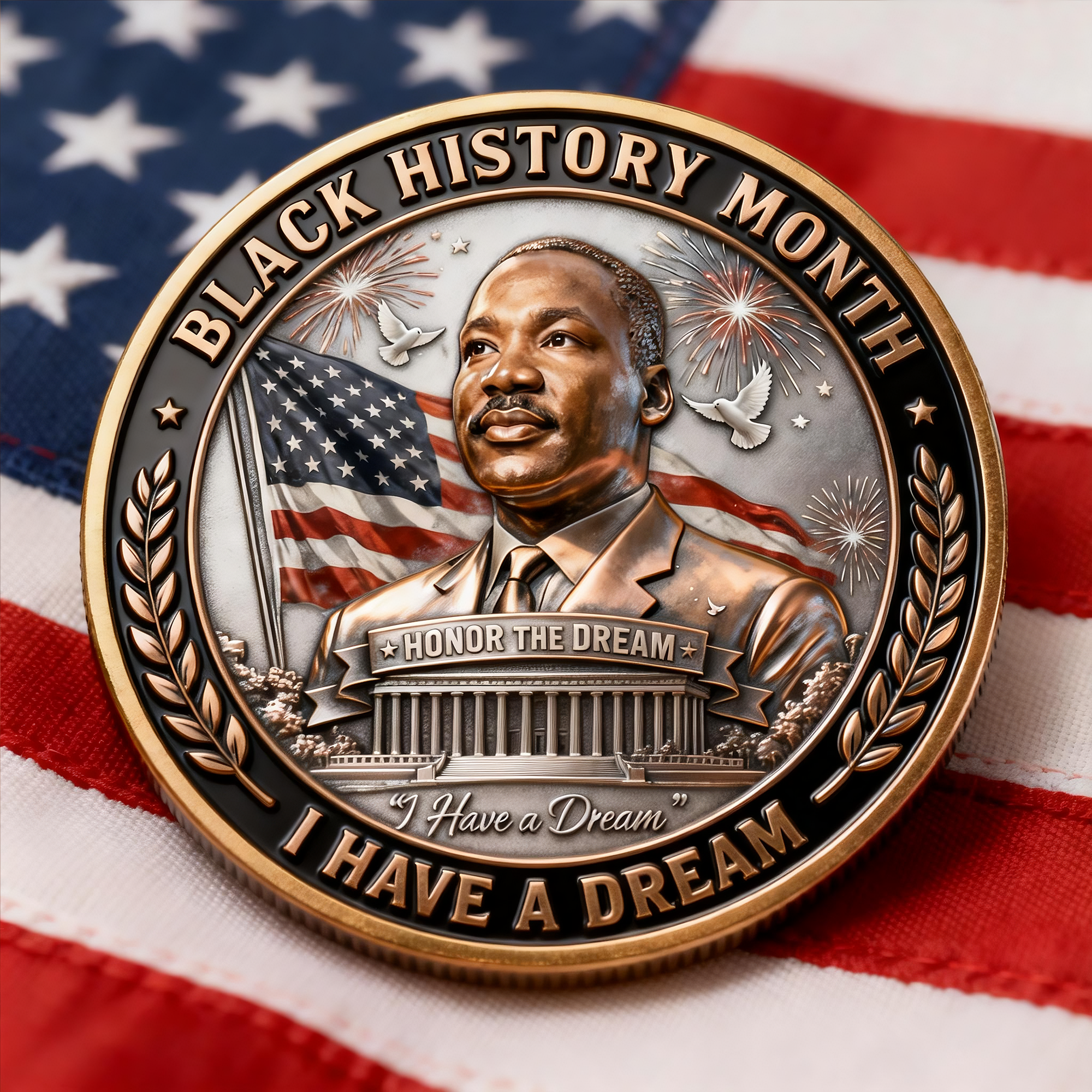 Black History Month “I Have a Dream” Commemorative Coin