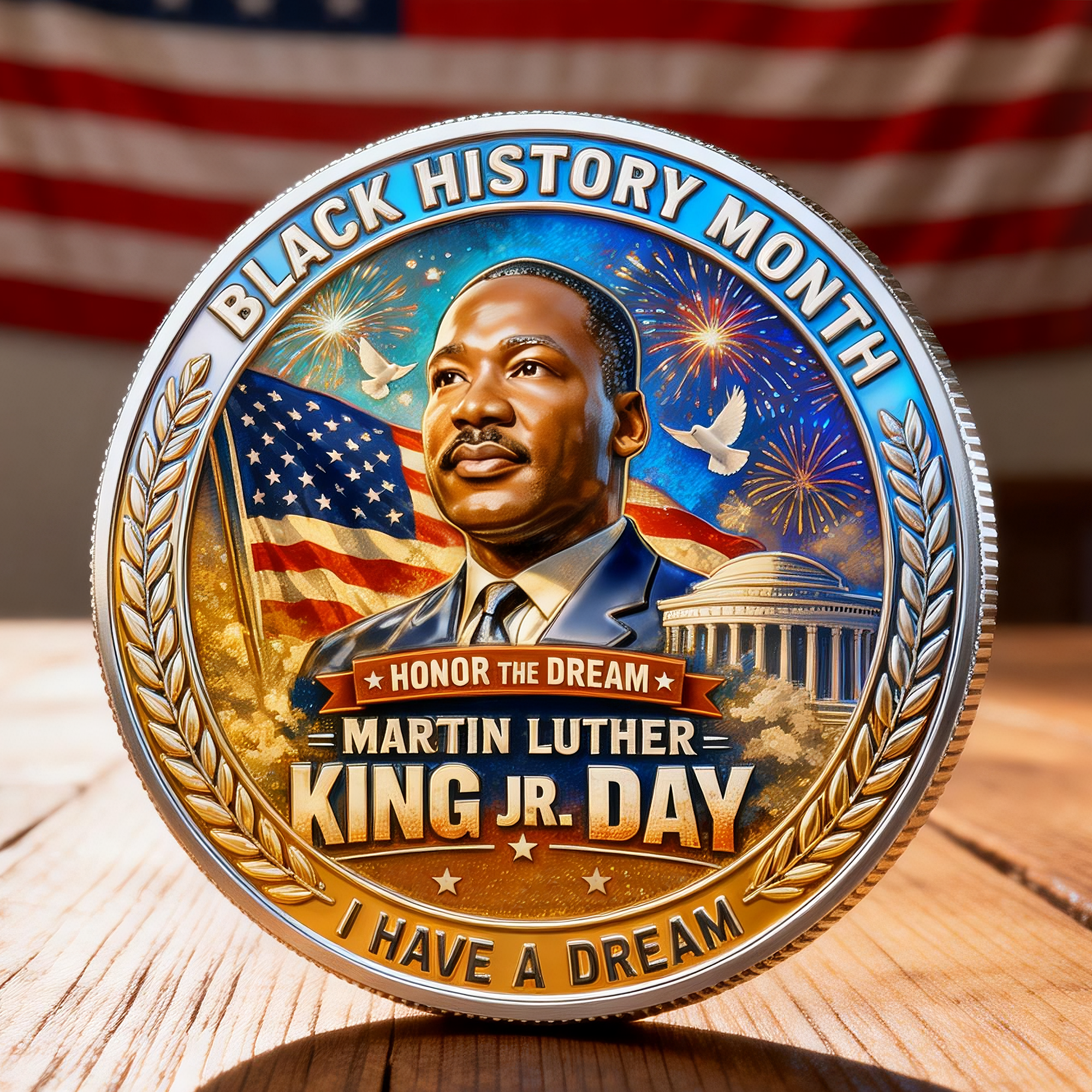 Black History Month “I Have a Dream” Commemorative Coin