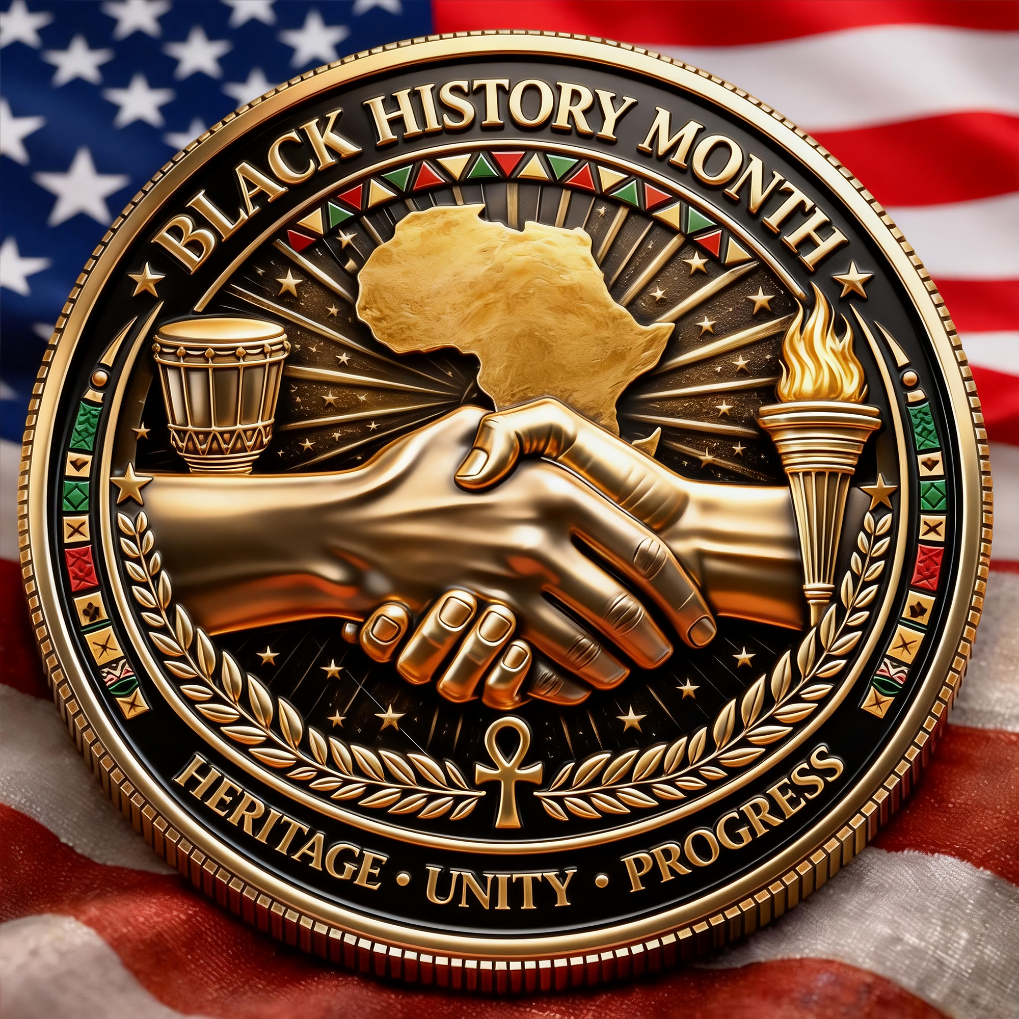 Black History Month Commemorative Coin