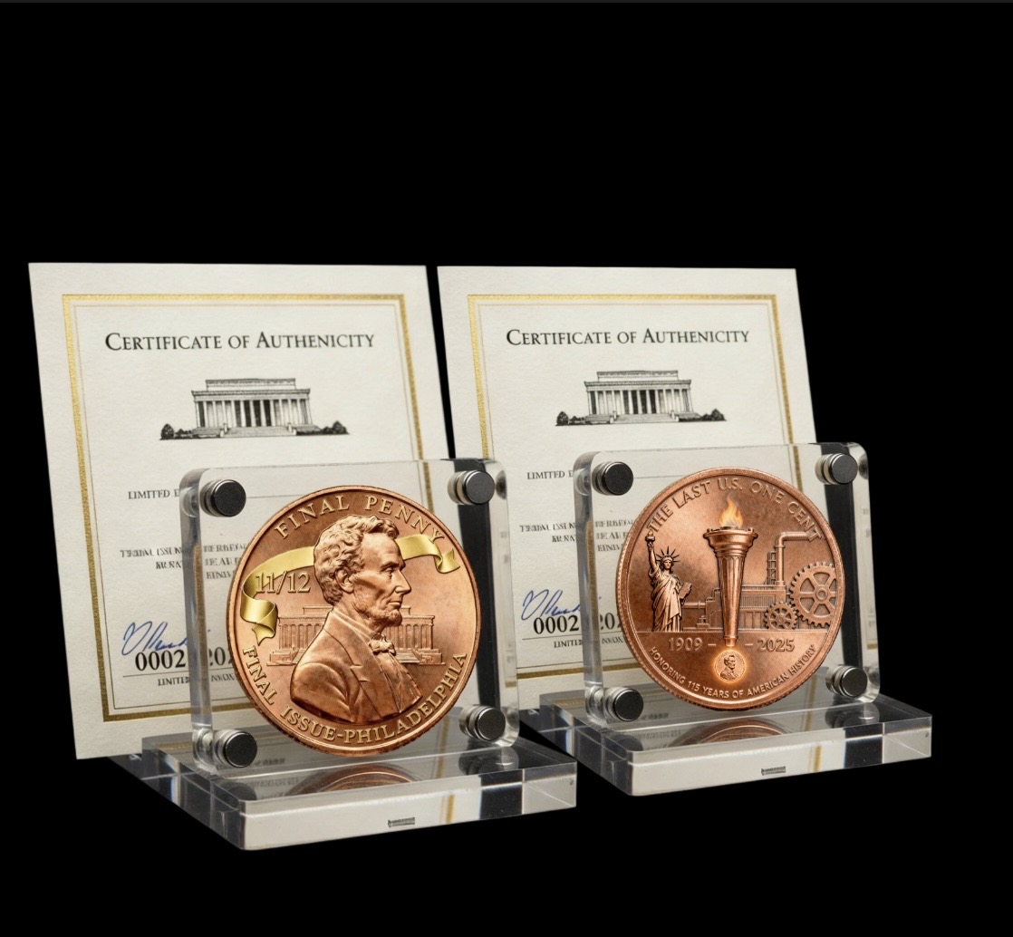🎉Last Day 49% OFF -Lincoln Final Penny – 11/12 Philadelphia Mint Limited Edition Collectible Coin