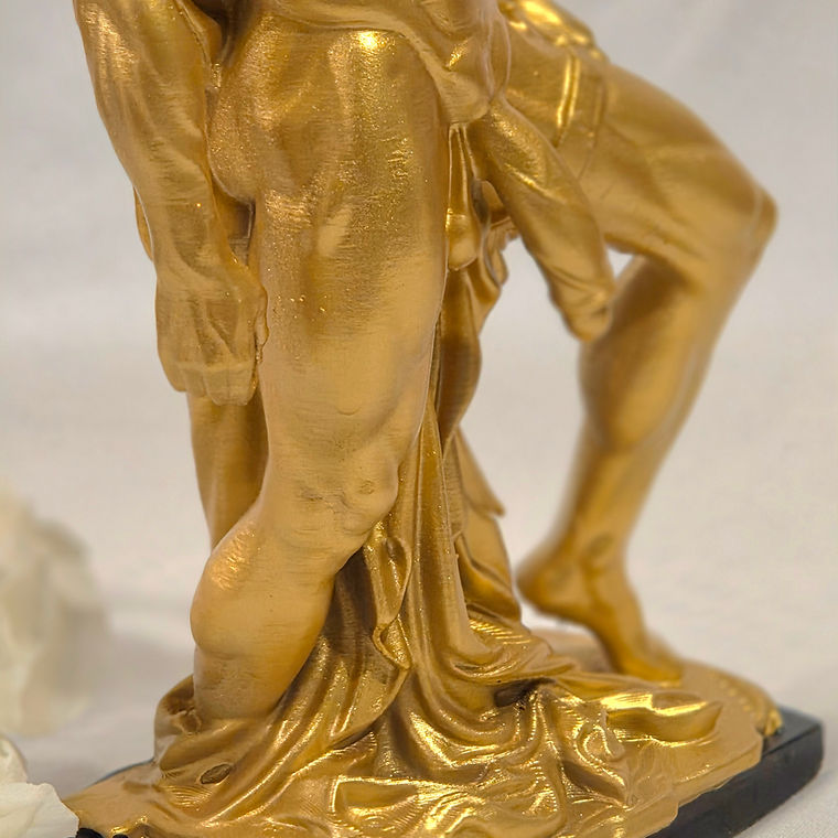 The "Hung in Gold" Male Sculpture