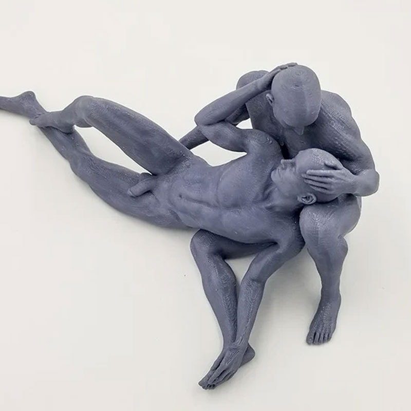 Intertwined Forms Sculpture