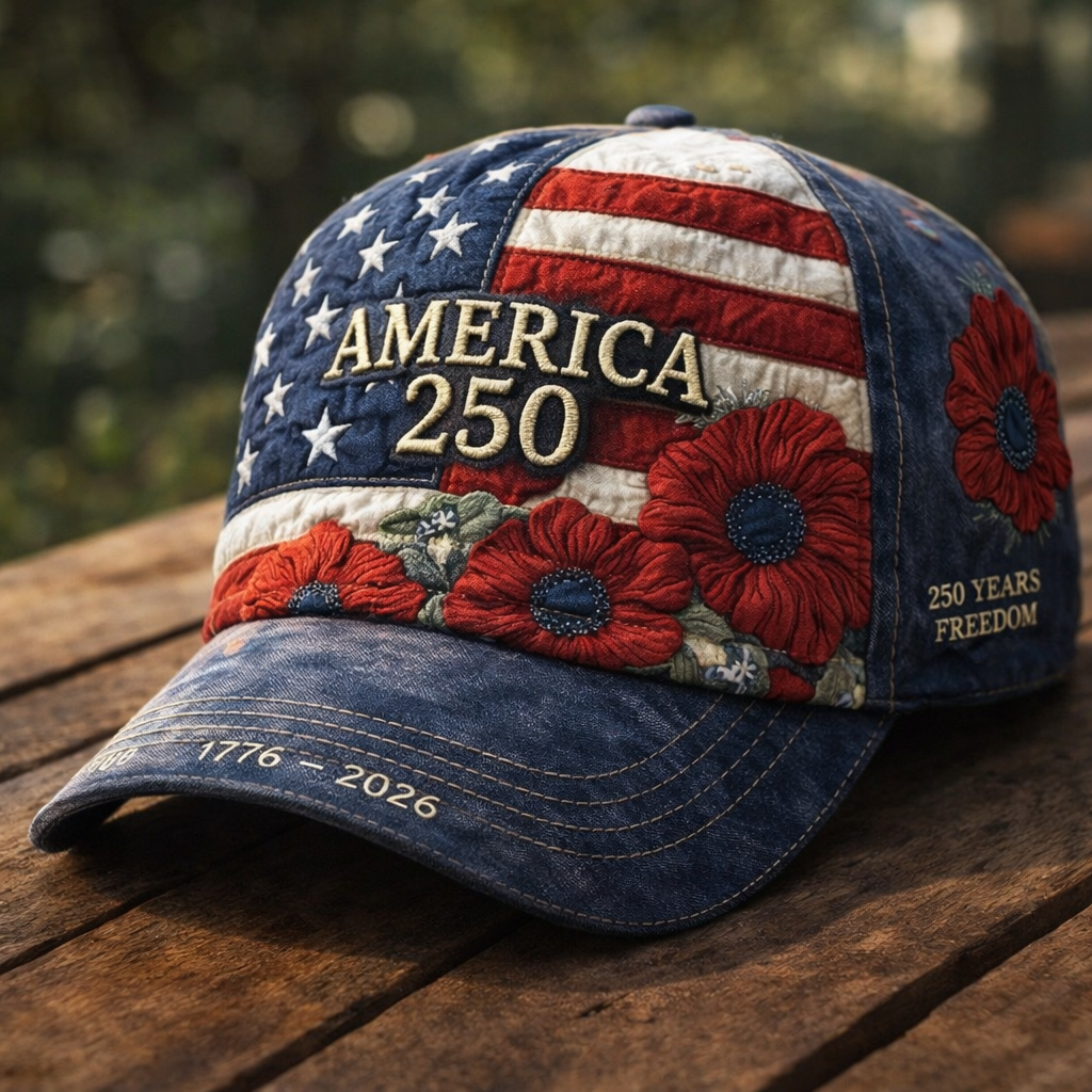 250th Anniversary Of The United States Printed Casual Hat