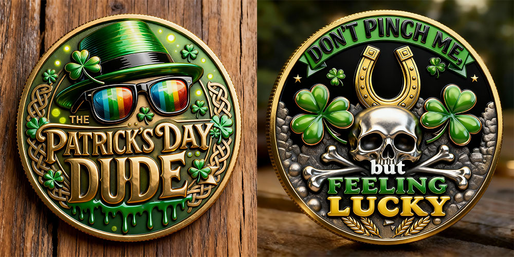 🏆Flash Sale 60% OFF-“THE ST. PATRICK’S DAY DUDE” St. Patrick’s Day Commemorative Coin