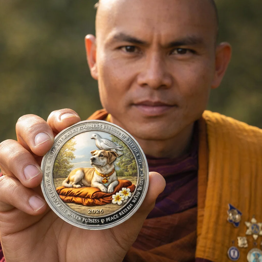 🏆NEW YEAR 60% OFF - 🙏2026“Journey of Peace Mission”Commemorative Coin