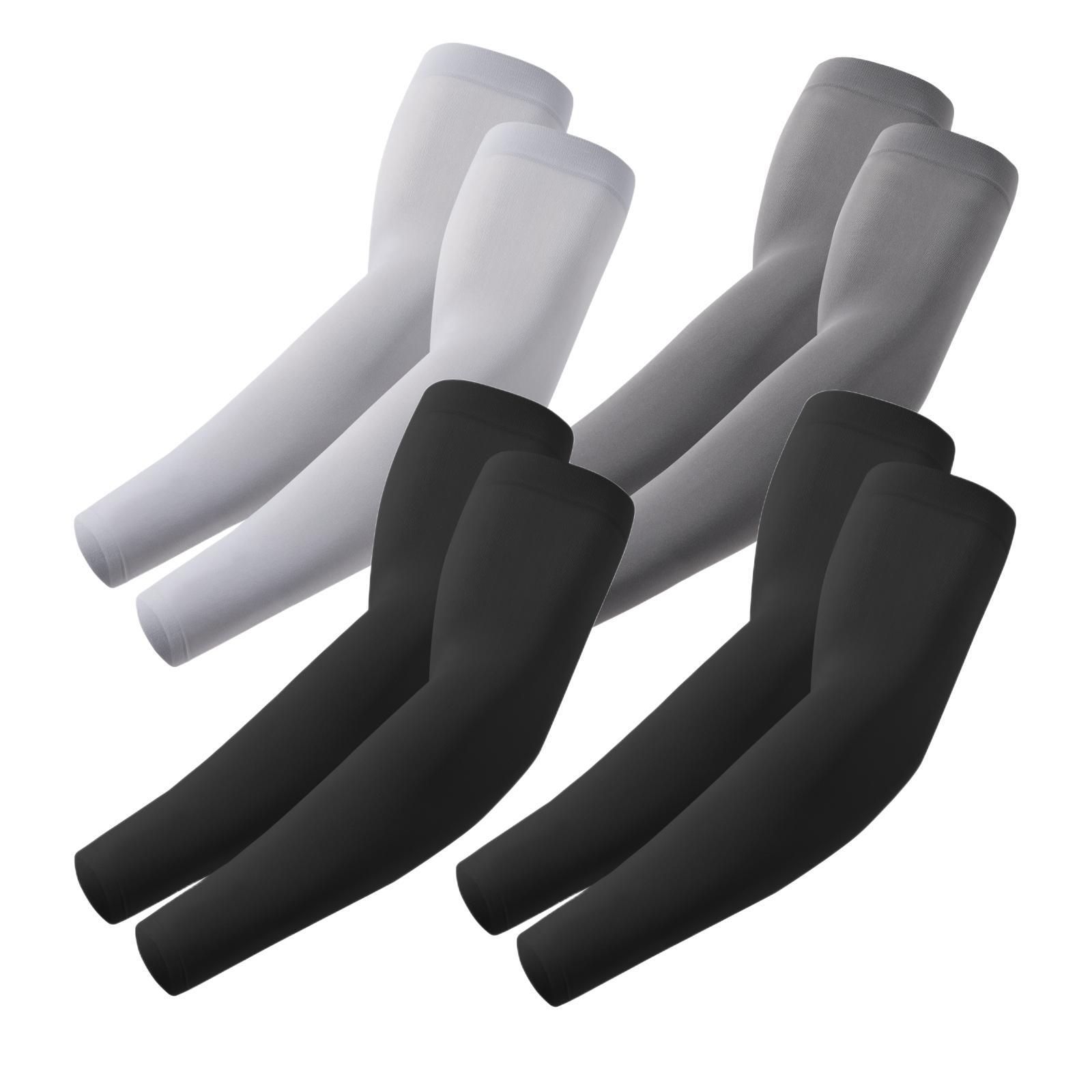 Arm Sleeves, Cooling UV Sun Protection Sports Compression for Men/Women
