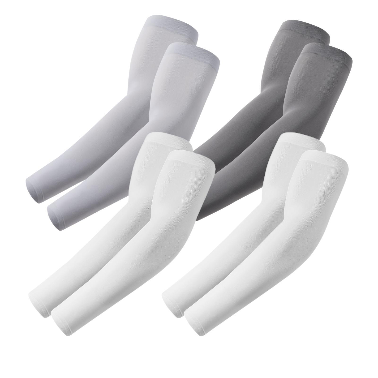 Arm Sleeves, Cooling UV Sun Protection Sports Compression for Men/Women