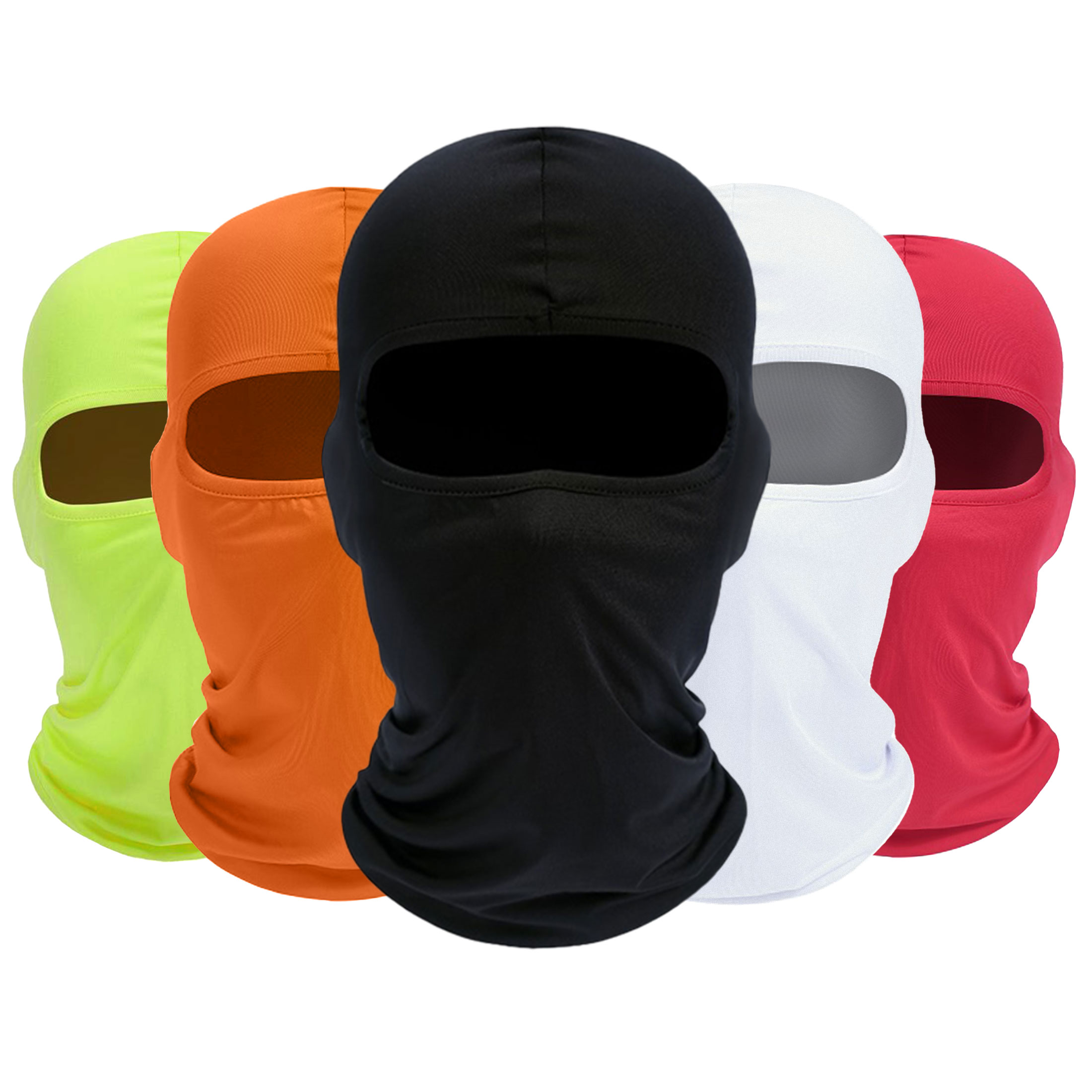 Balaclava Ski Mask, 5 Pack Neck Gaiter Motorcycle Scarf Cold Winter Warm Windproof Men/Women