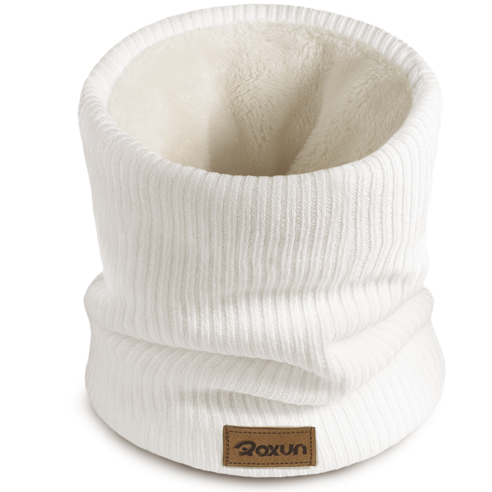 Winter Neck Gaiter, Neck Warmer Cover Ski Gaiters for Men/Women Fleece Thick Elegant Stylish