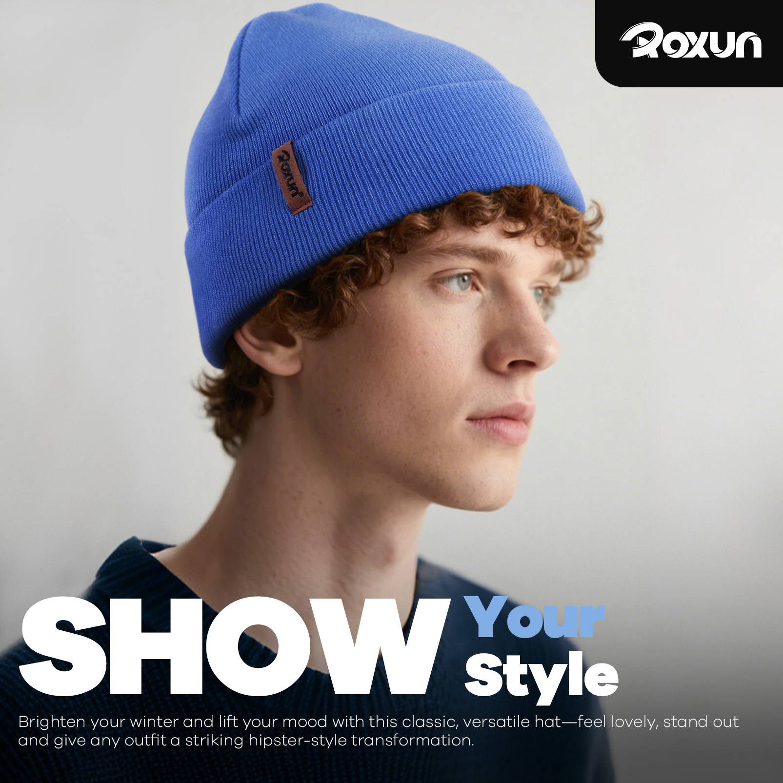 Beanie for Men/Women Winter Hat Knit Cuffed Soft Warm Unisex Skull Stocking Cap