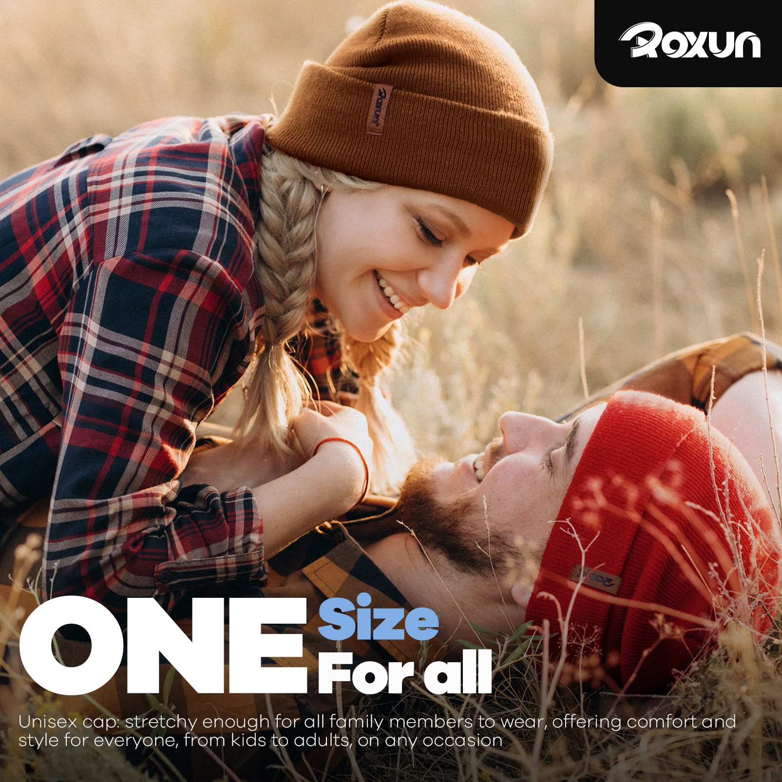 Beanie for Men/Women Winter Hat Knit Cuffed Soft Warm Unisex Skull Stocking Cap