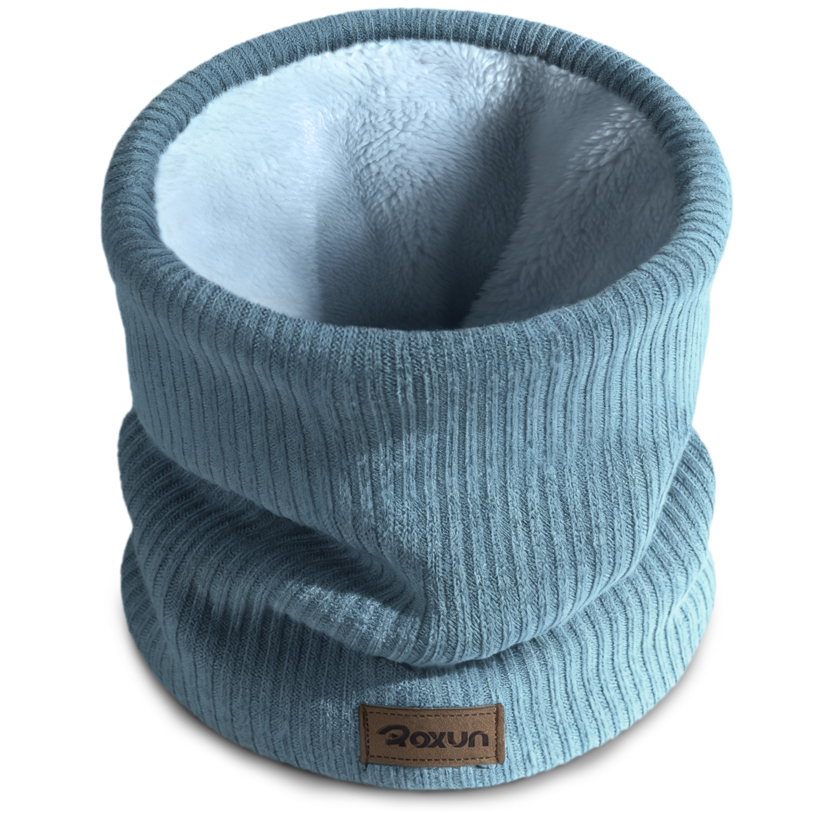 Winter Neck Gaiter, Neck Warmer Cover Ski Gaiters for Men/Women Fleece Thick Elegant Stylish