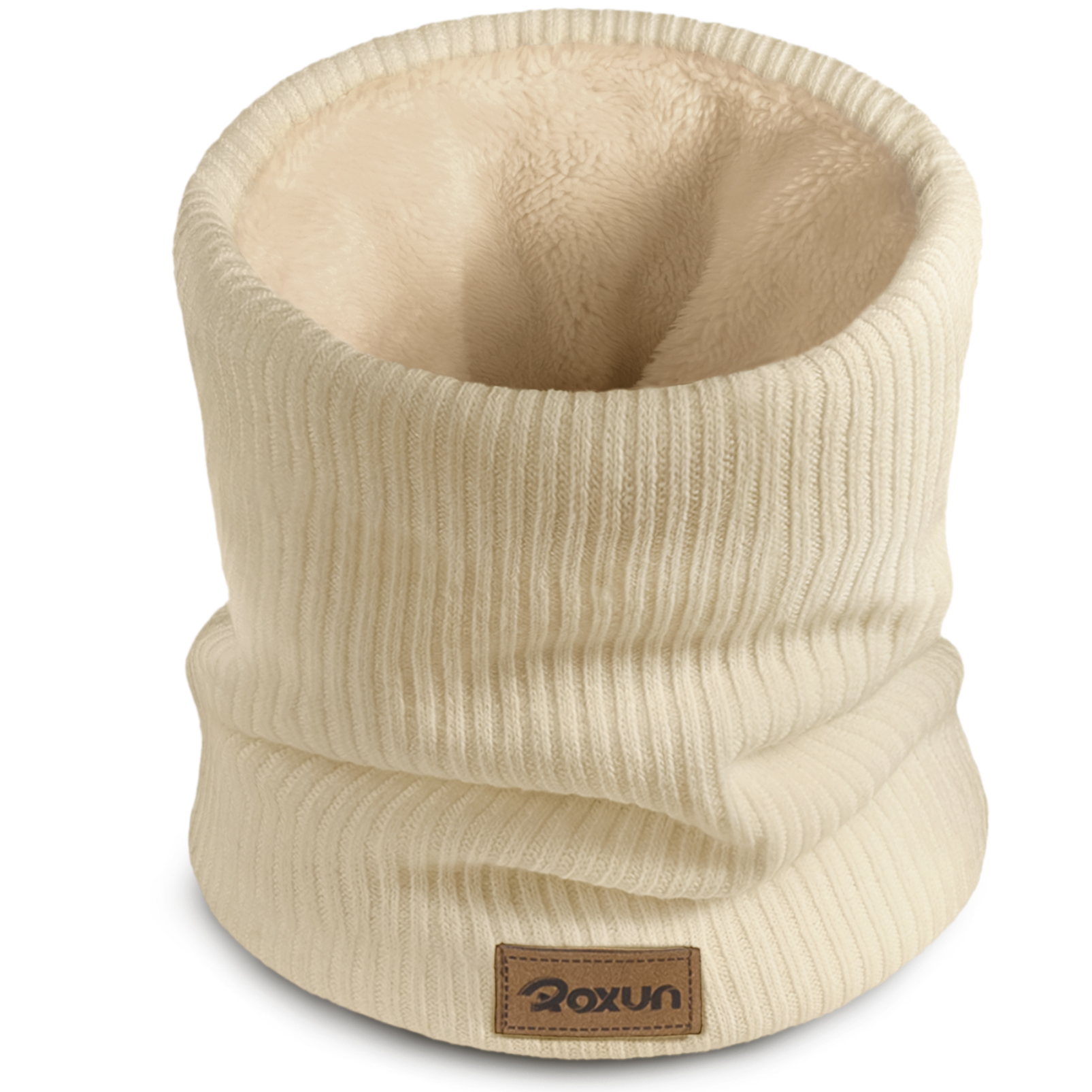 Winter Neck Gaiter, Neck Warmer Cover Ski Gaiters for Men/Women Fleece Thick Elegant Stylish