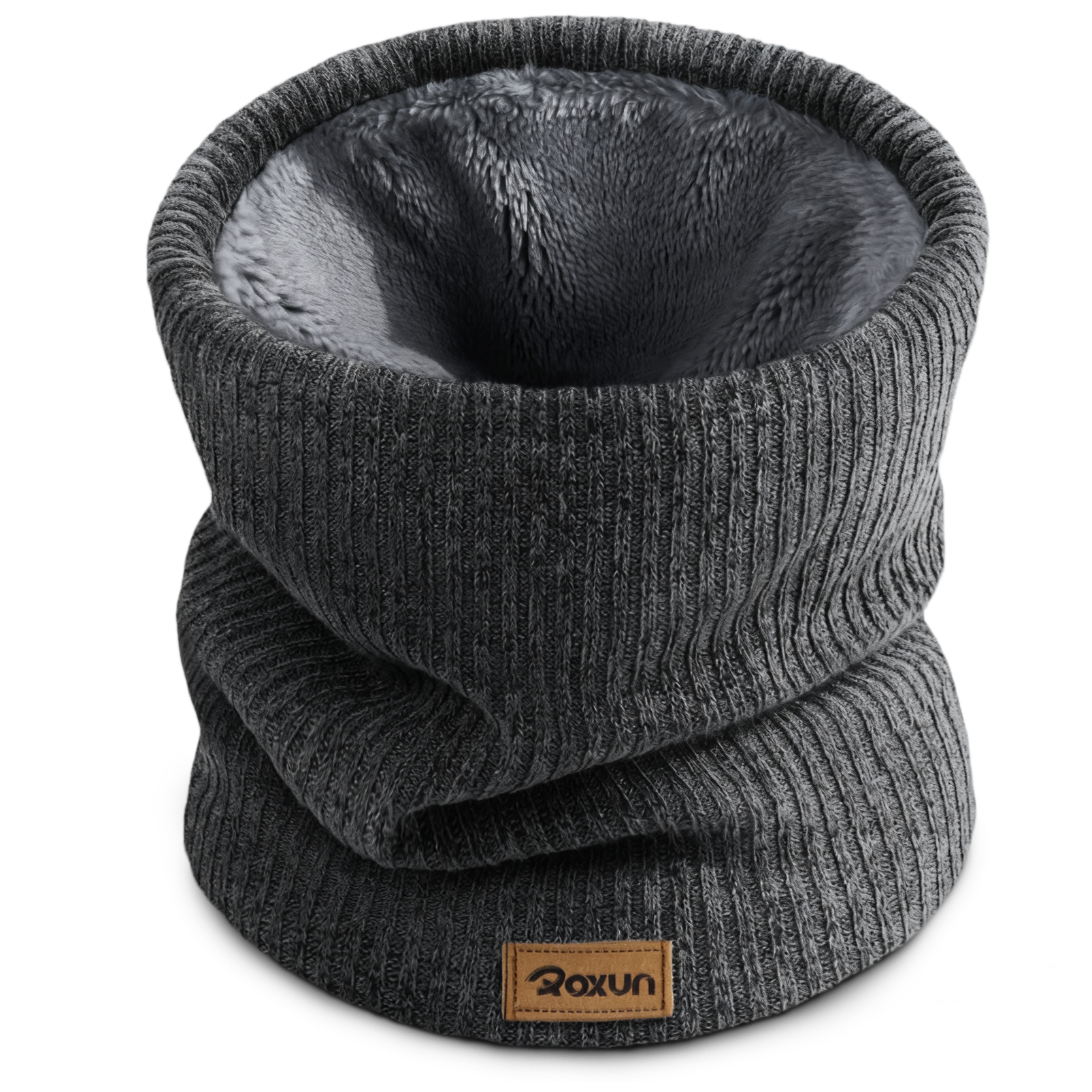 Winter Neck Gaiter, Neck Warmer Cover Ski Gaiters for Men/Women Fleece Thick Elegant Stylish