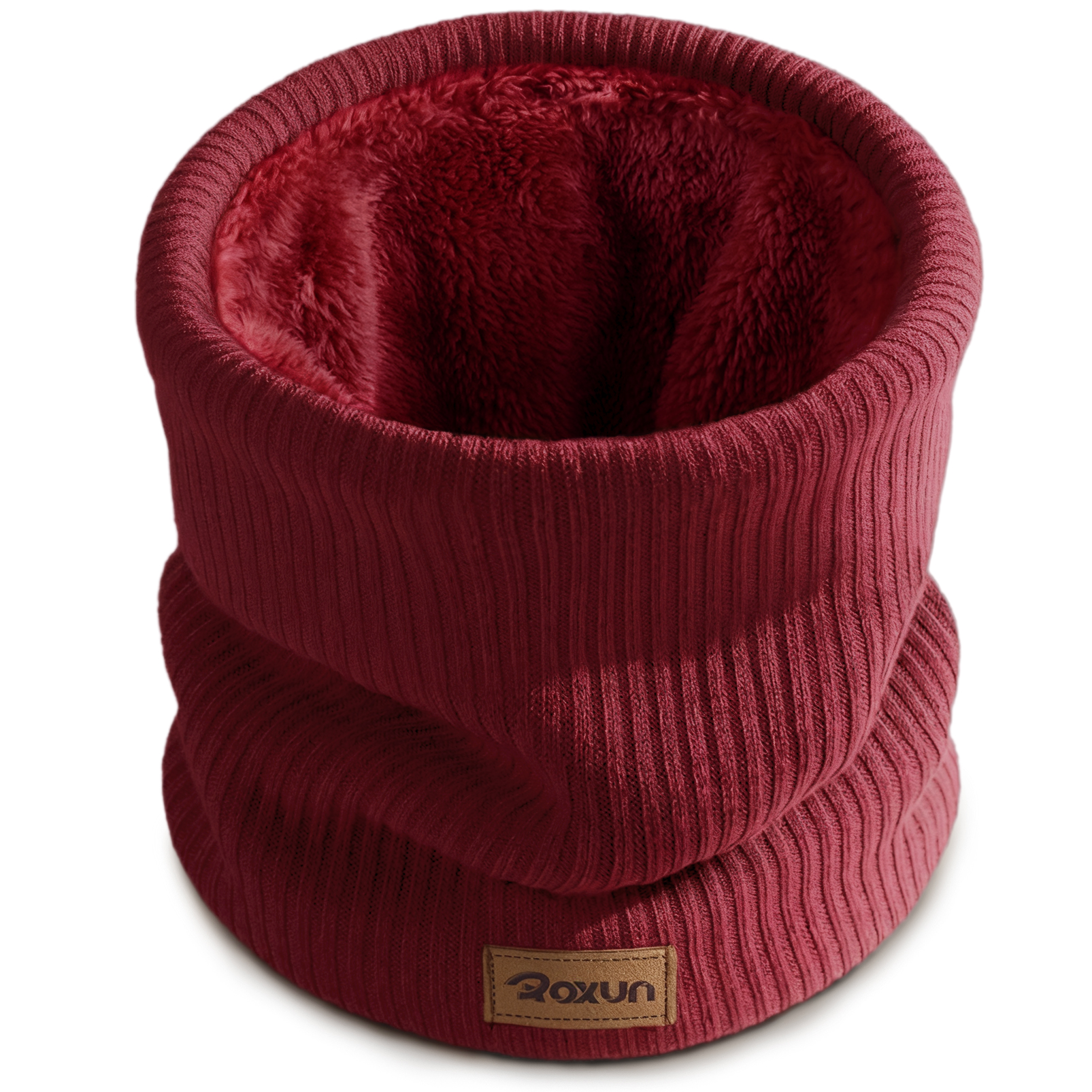 Winter Neck Gaiter, Neck Warmer Cover Ski Gaiters for Men/Women Fleece Thick Elegant Stylish