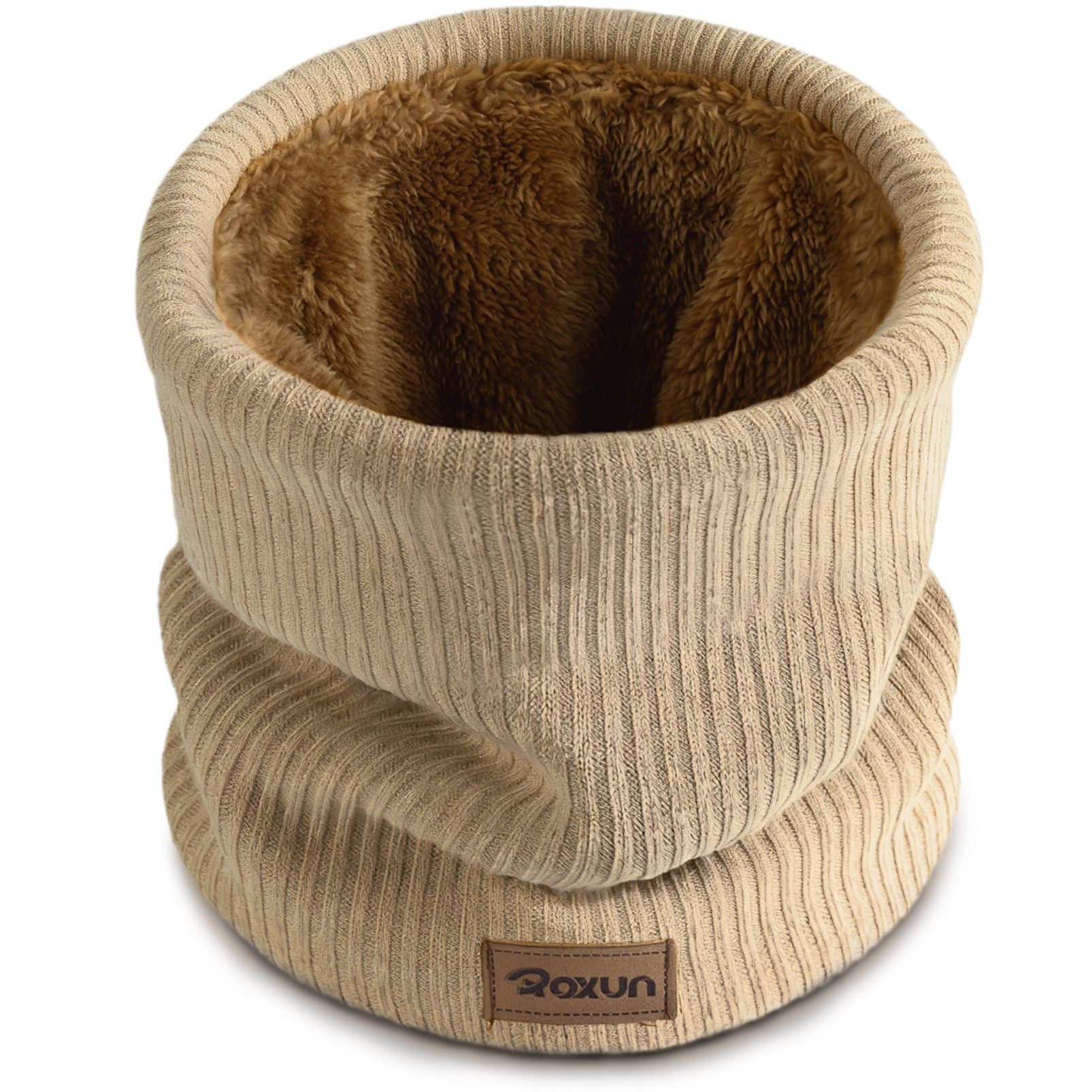 Winter Neck Gaiter, Neck Warmer Cover Ski Gaiters for Men/Women Fleece Thick Elegant Stylish