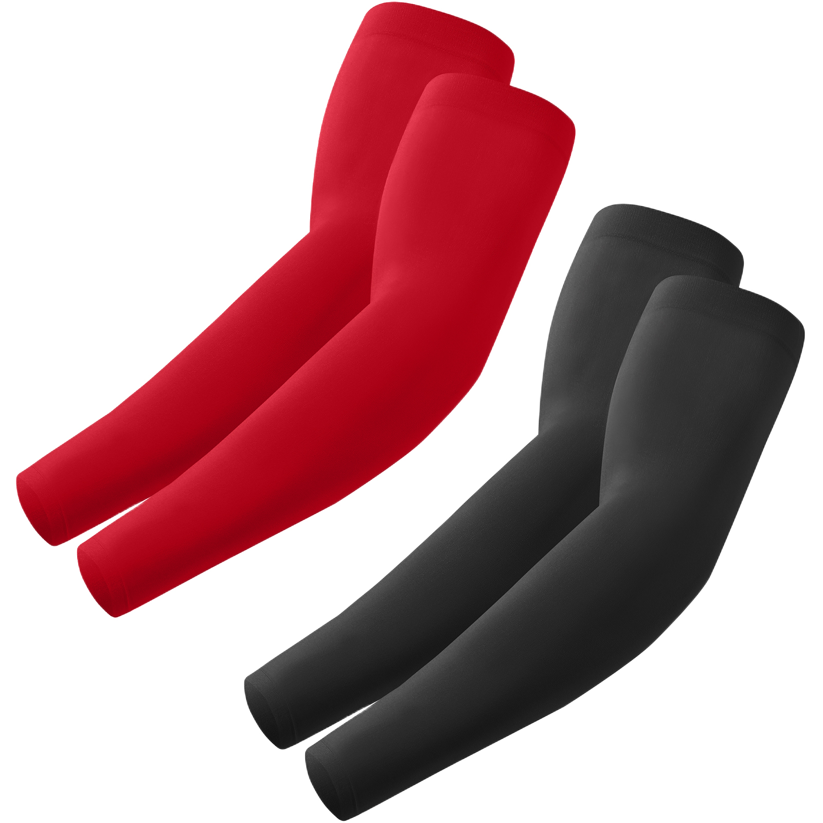 Arm Sleeves, Cooling UV Sun Protection Sports Compression for Men/Women