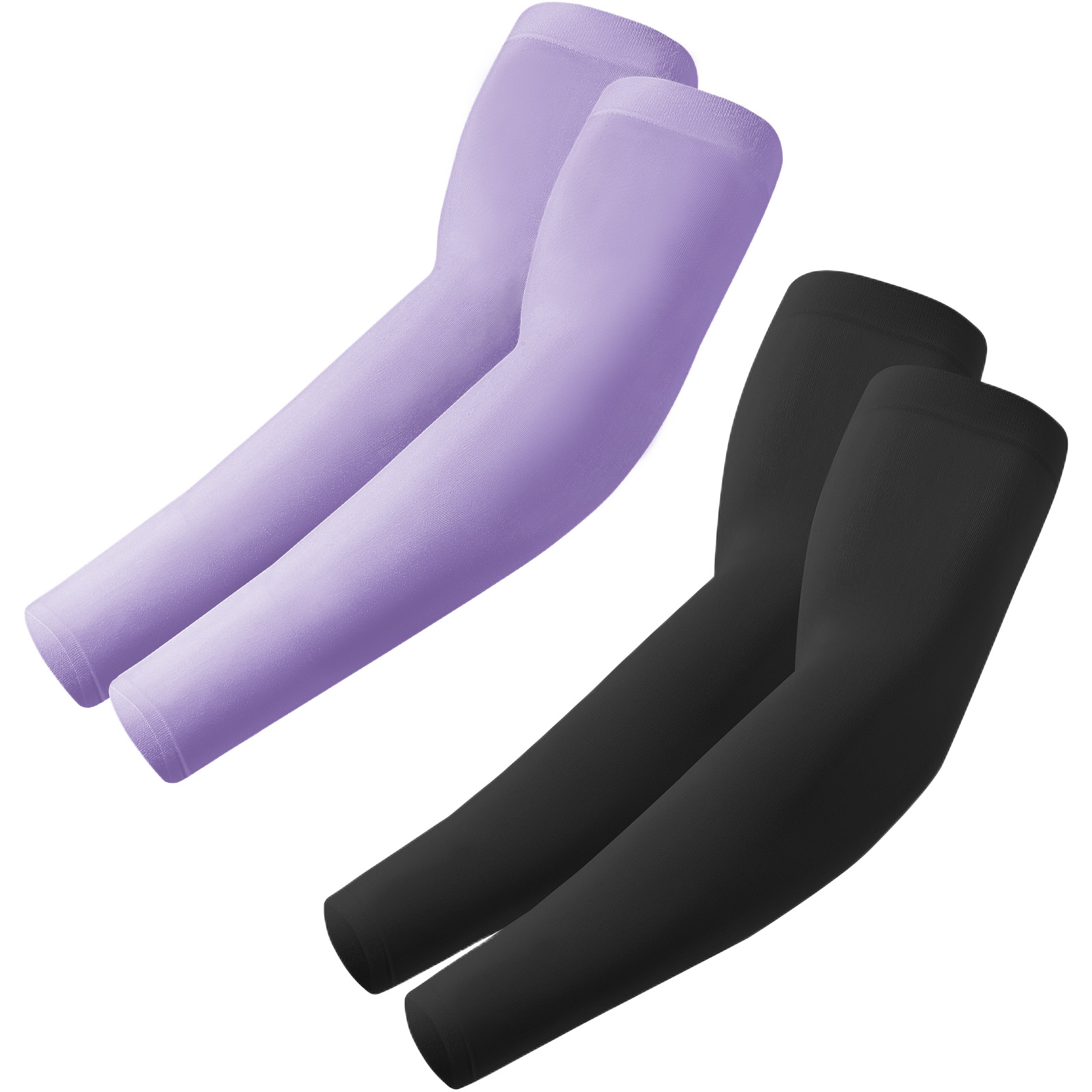 Arm Sleeves, Cooling UV Sun Protection Sports Compression for Men/Women