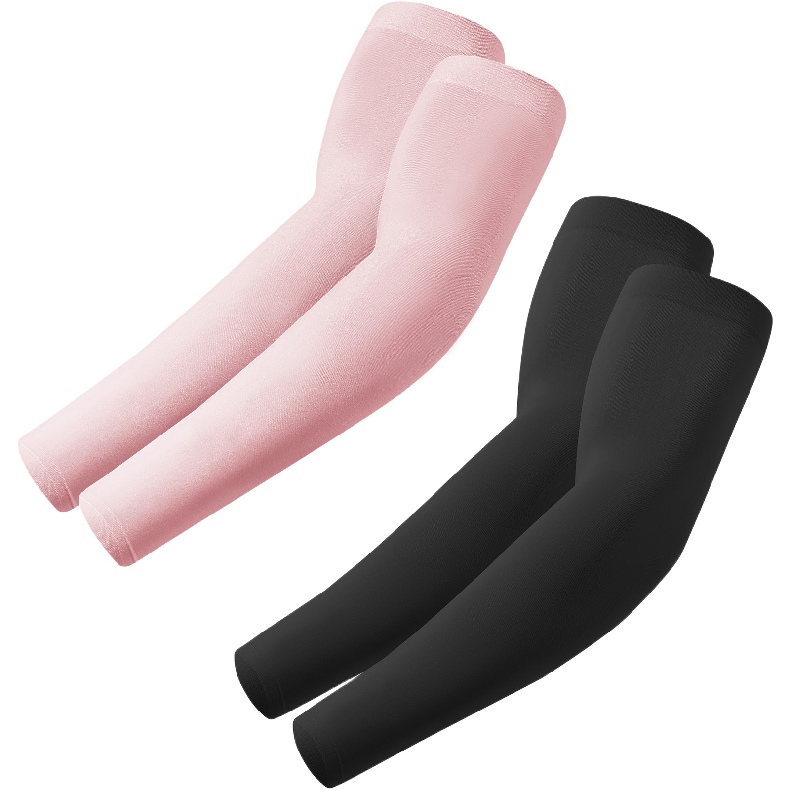 Arm Sleeves, Cooling UV Sun Protection Sports Compression for Men/Women