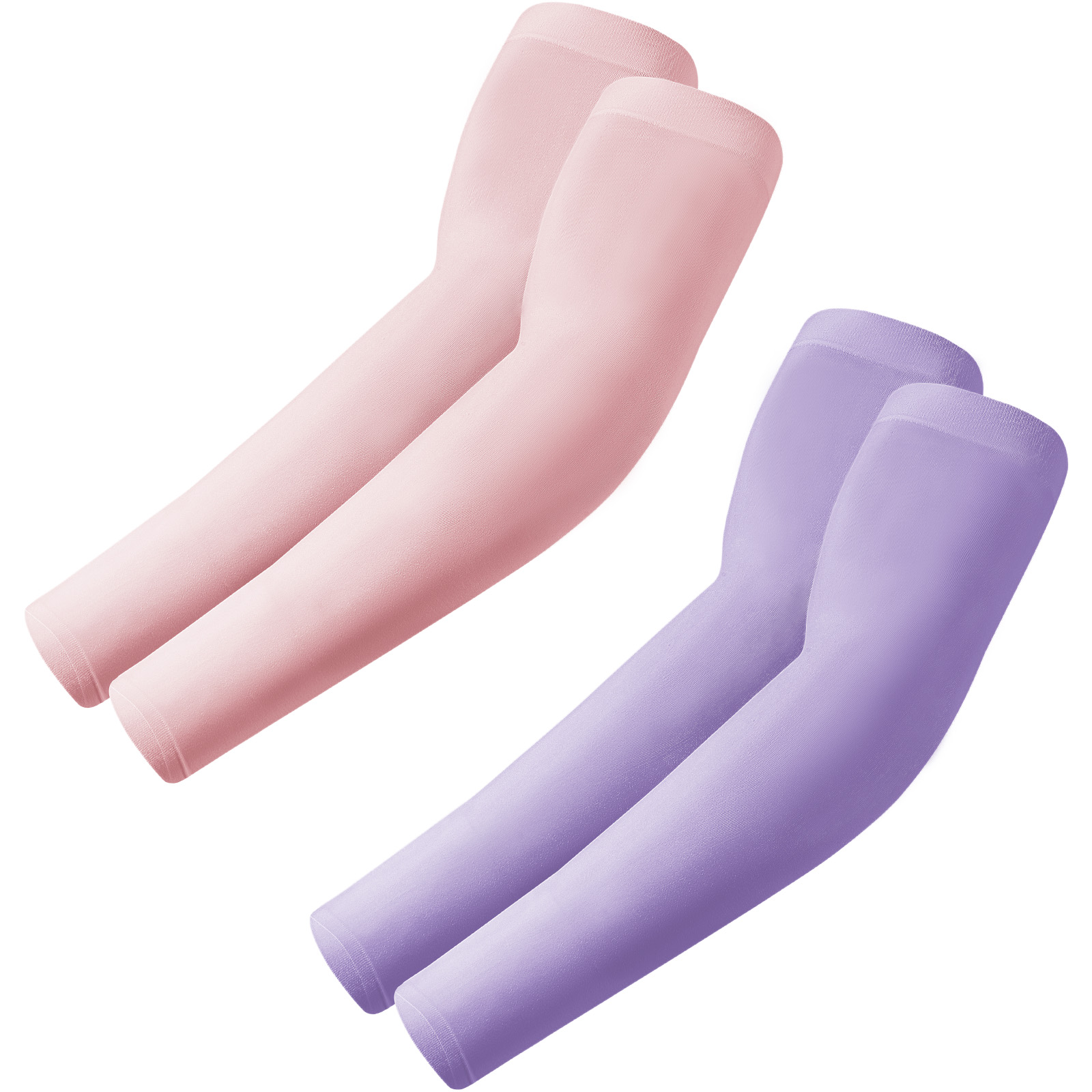 Arm Sleeves, Cooling UV Sun Protection Sports Compression for Men/Women
