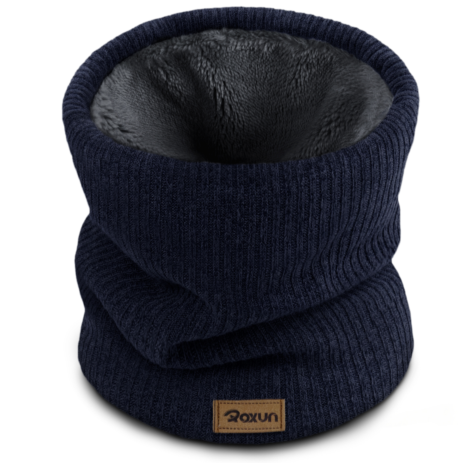 Winter Neck Gaiter, Neck Warmer Cover Ski Gaiters for Men/Women Fleece Thick Elegant Stylish