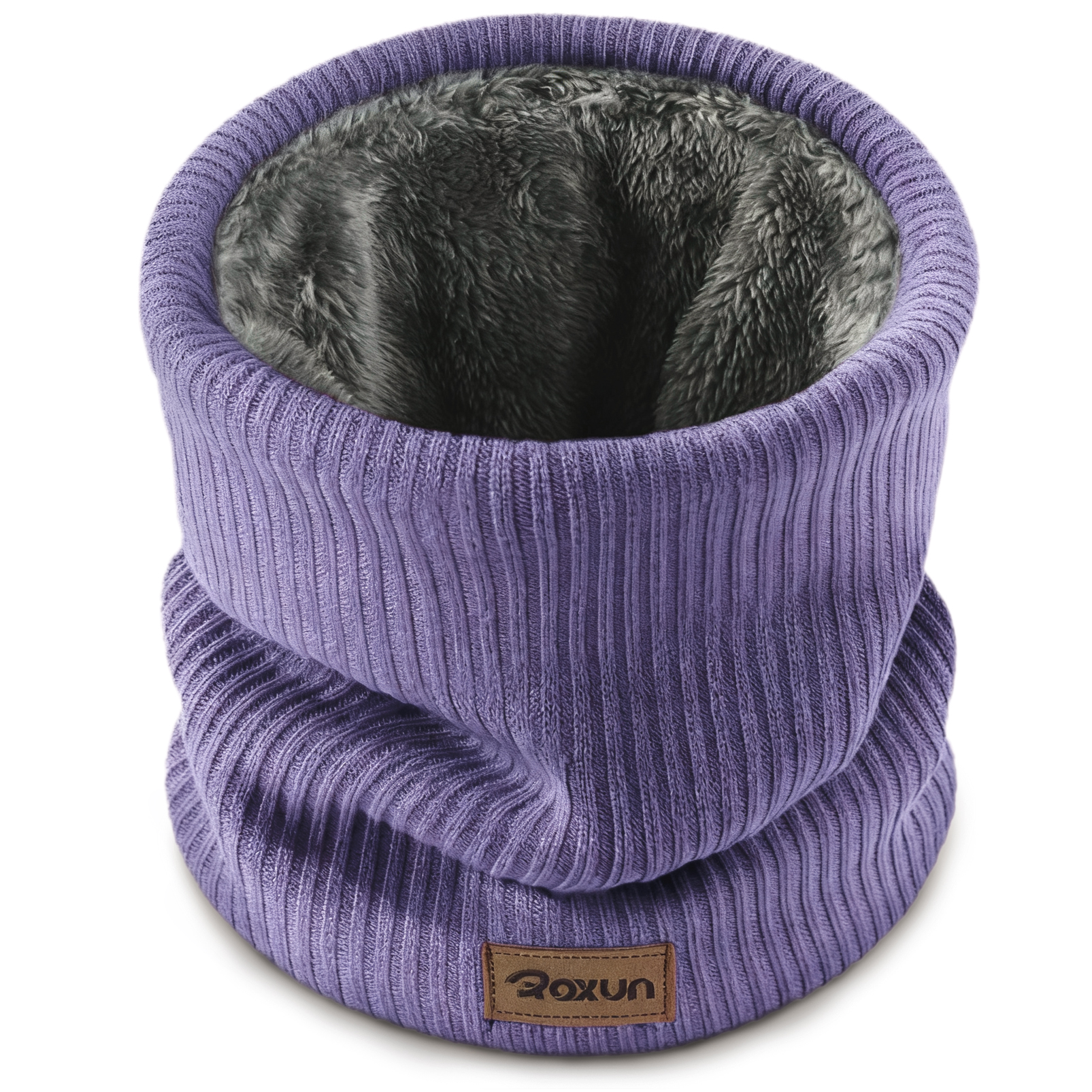 Winter Neck Gaiter, Neck Warmer Cover Ski Gaiters for Men/Women Fleece Thick Elegant Stylish