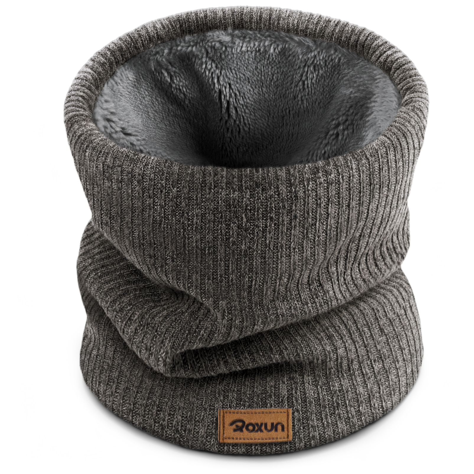 Winter Neck Gaiter, Neck Warmer Cover Ski Gaiters for Men/Women Fleece Thick Elegant Stylish