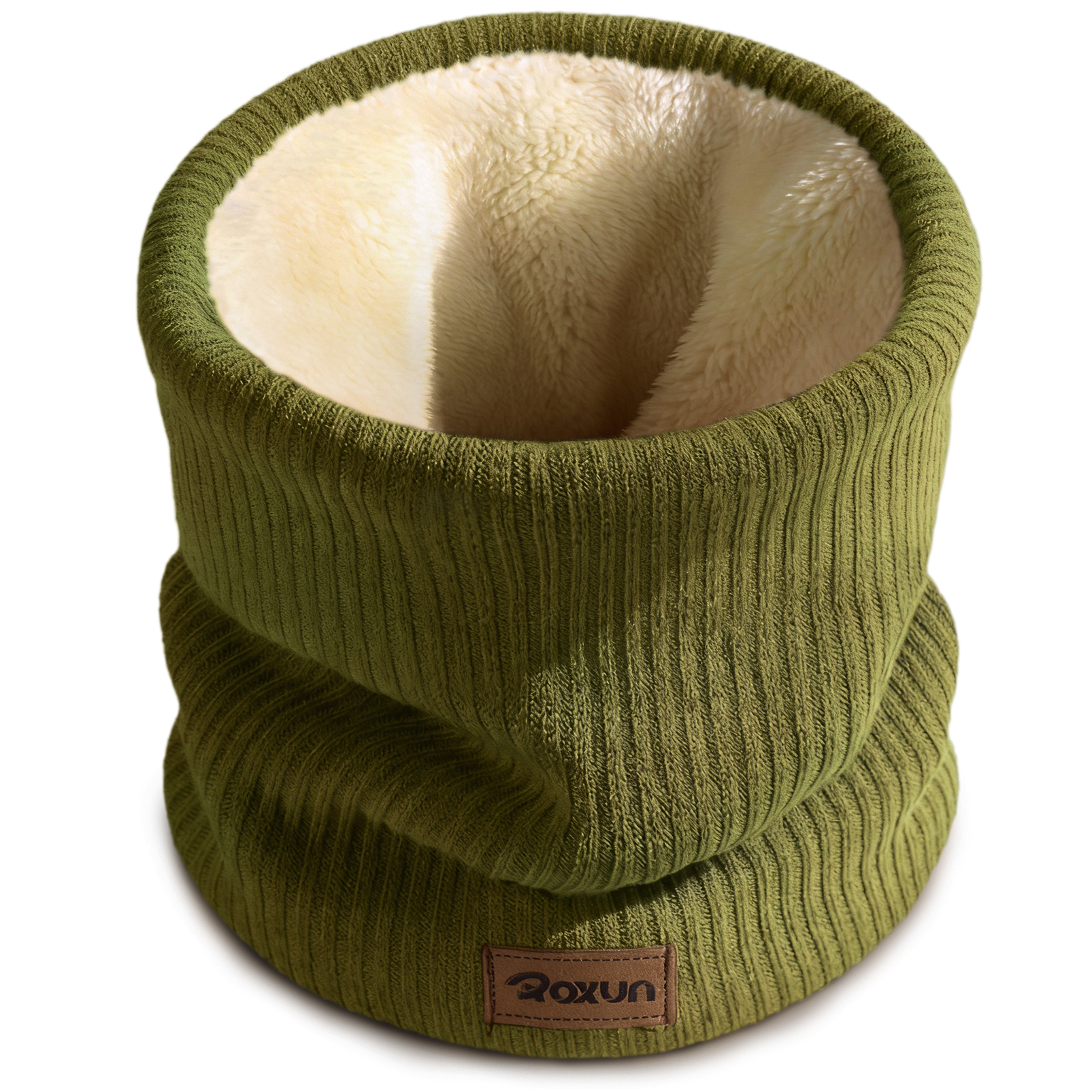 Winter Neck Gaiter, Neck Warmer Cover Ski Gaiters for Men/Women Fleece Thick Elegant Stylish