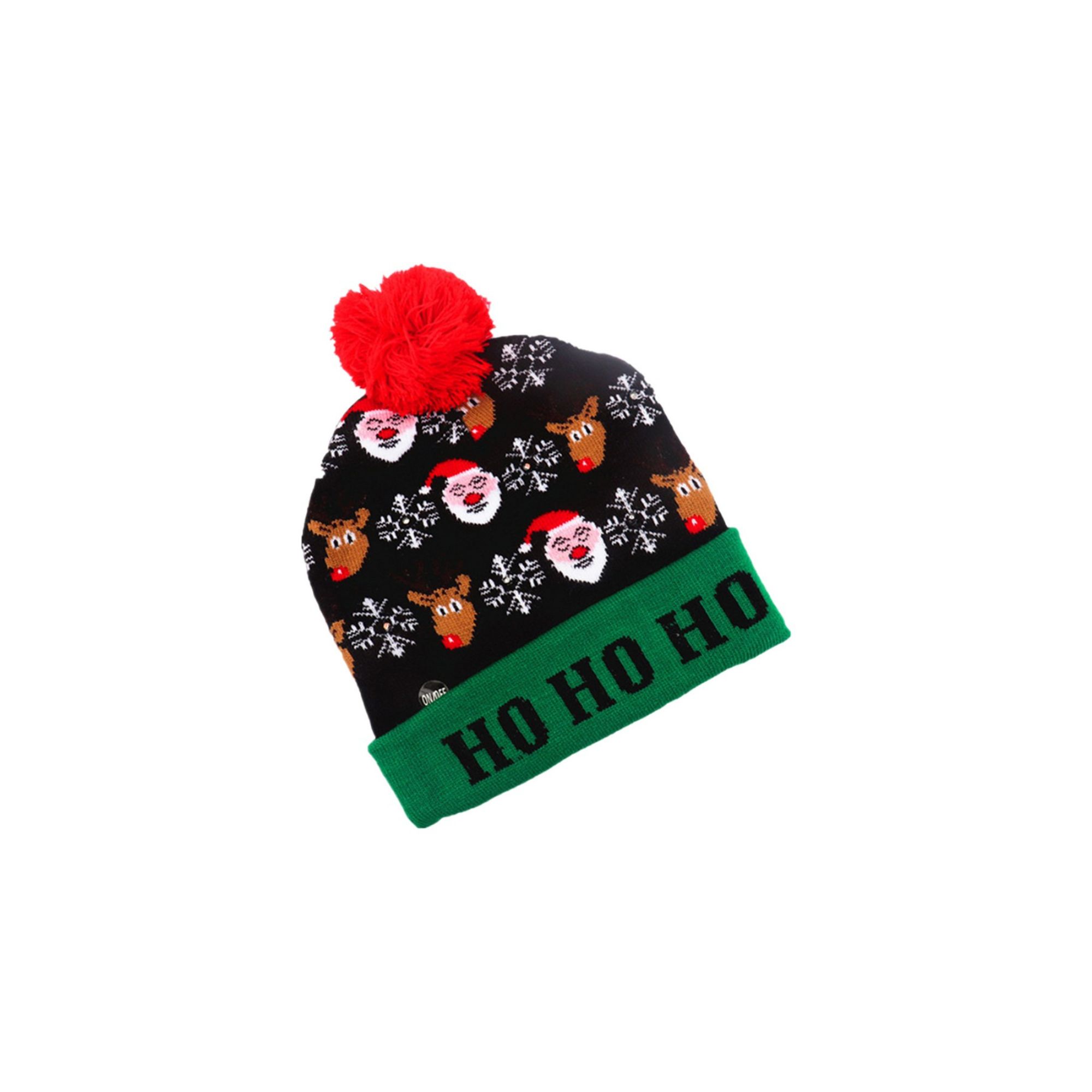 Light-Up Christmas LED Beanies