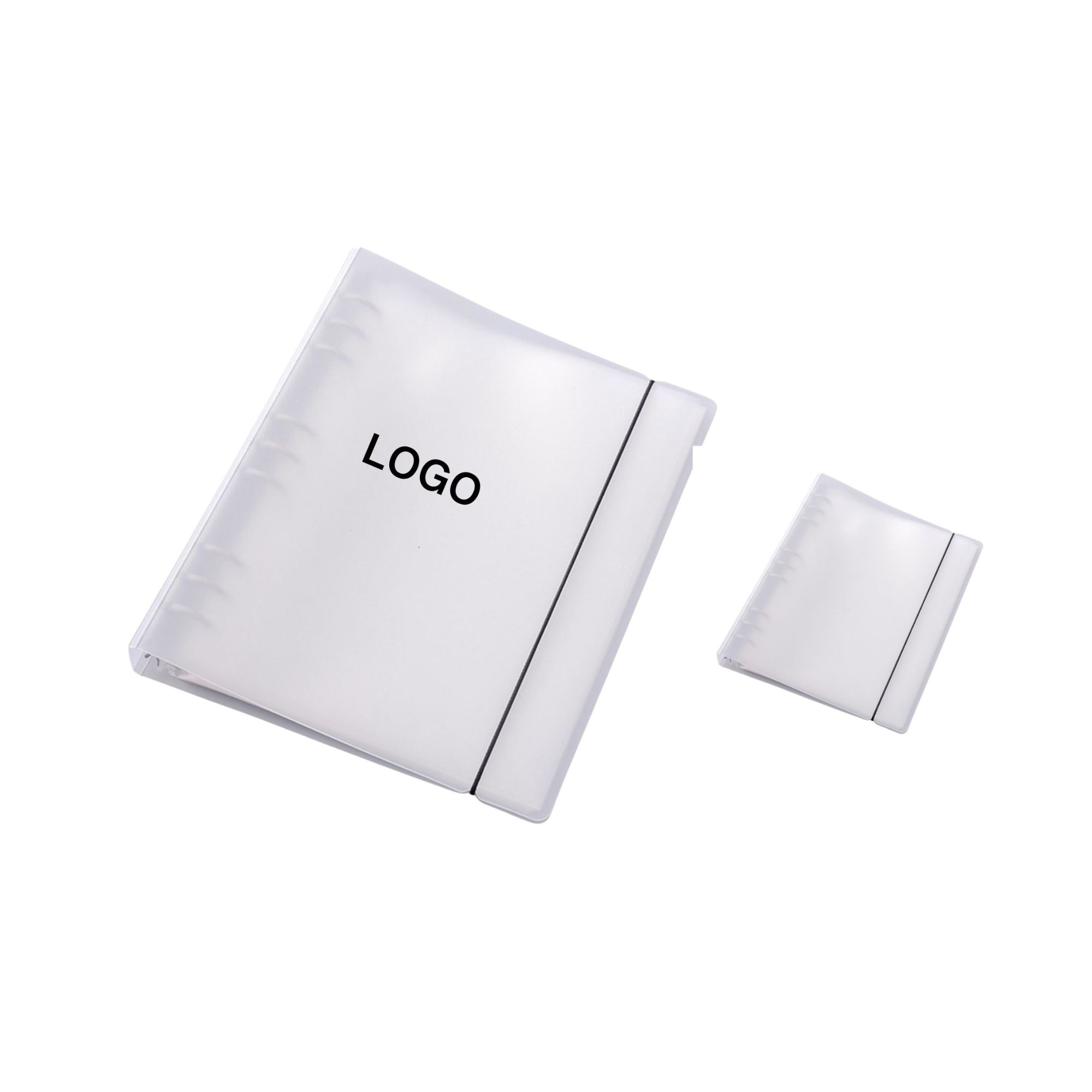 "Frosted Translucent PP Handbook Binder "